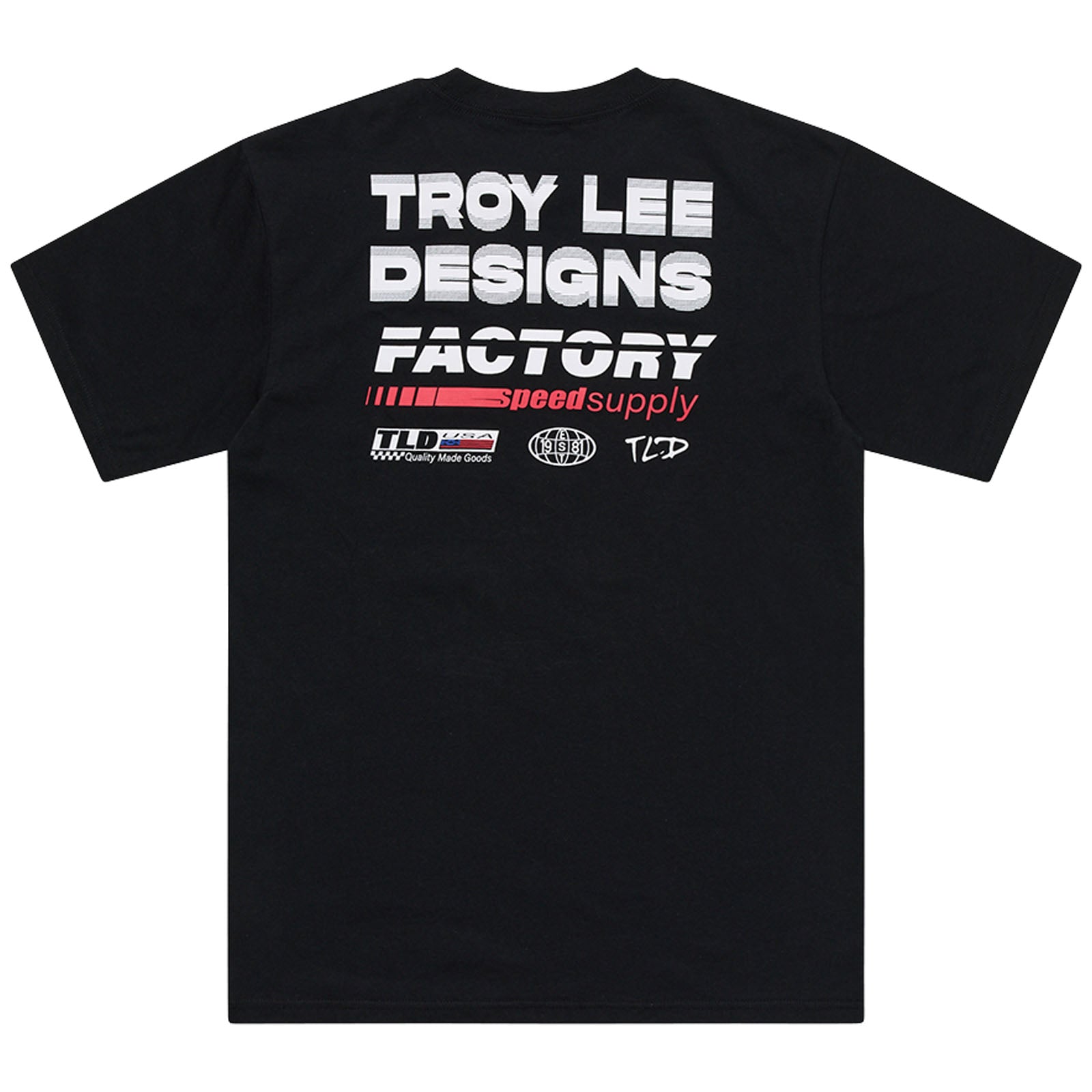 TLD Short Sleeve Tee Factory Black