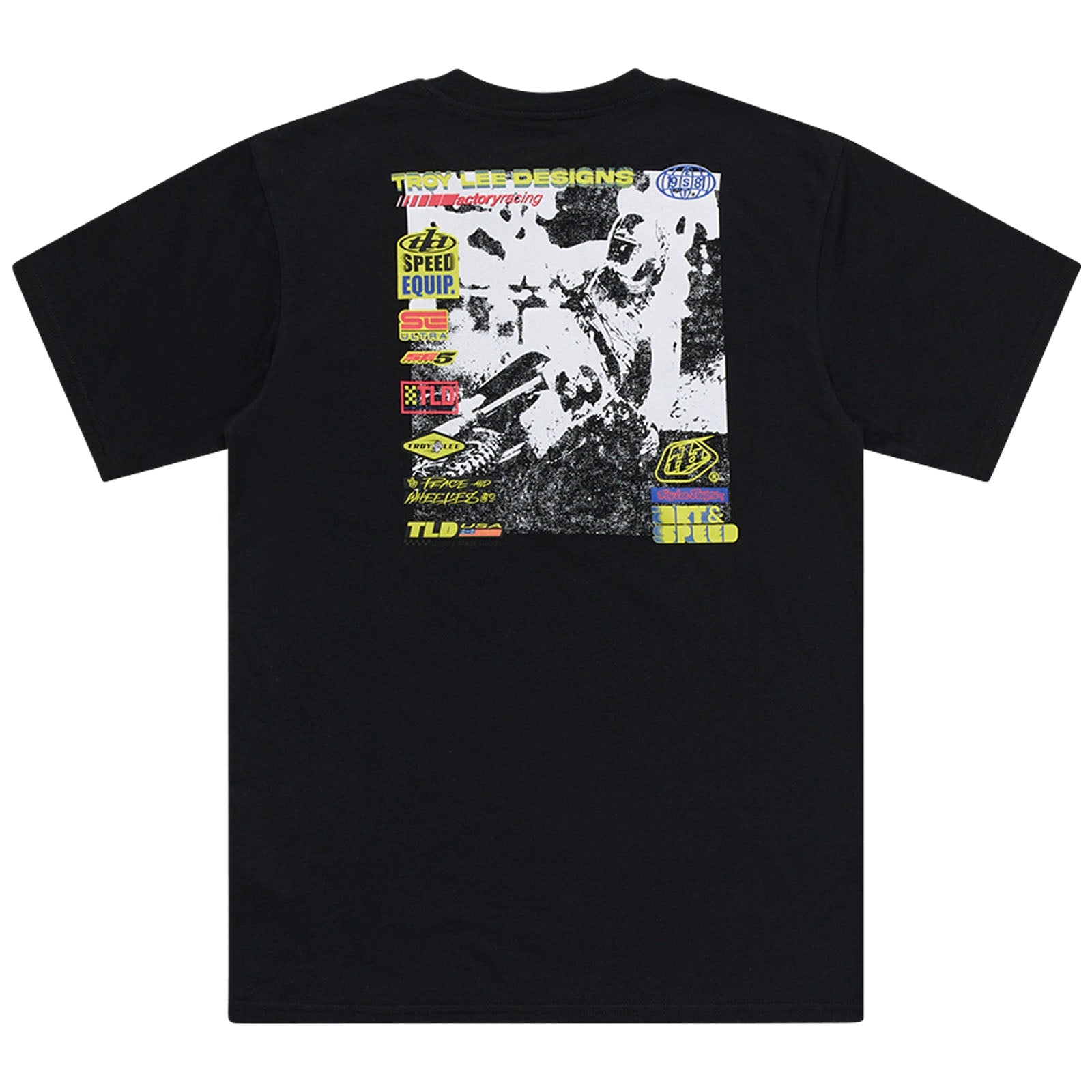 Short Sleeve Tee Overload Black – Troy Lee Designs UK