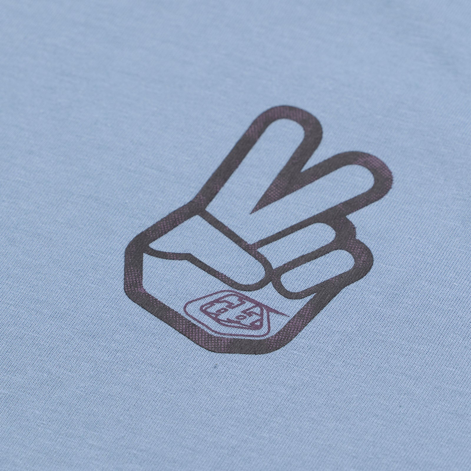 TLD Short Sleeve Tee Peace Out Smoke Blue
