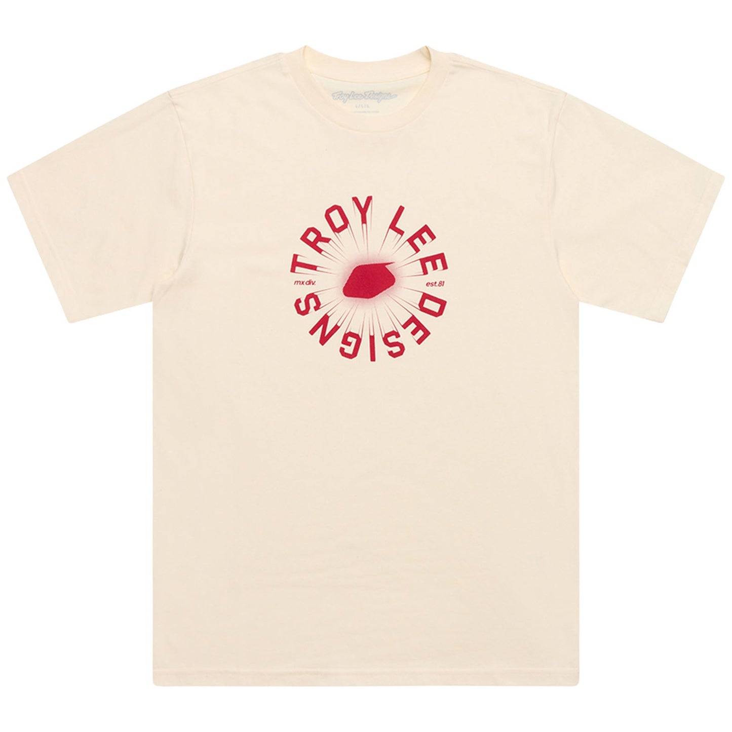 TLD Short Sleeve Tee Rotation Vintage White