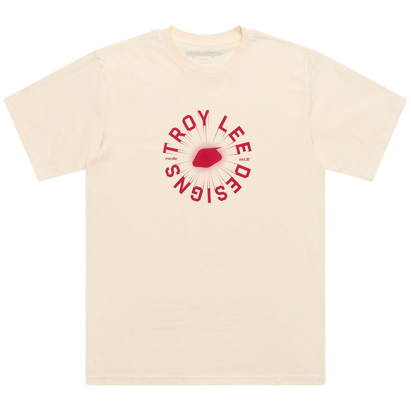 TLD Short Sleeve Tee Rotation Vintage White