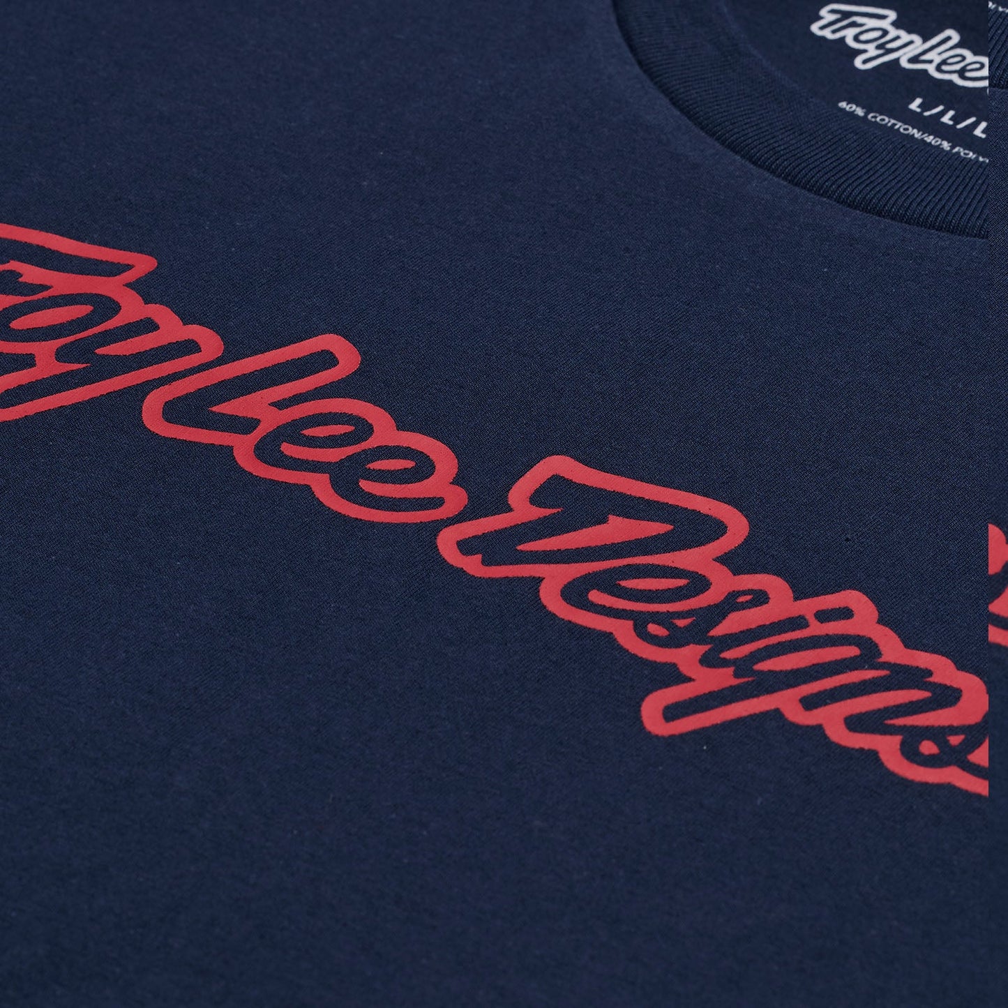 TLD Short Sleeve Tee Signature Navy