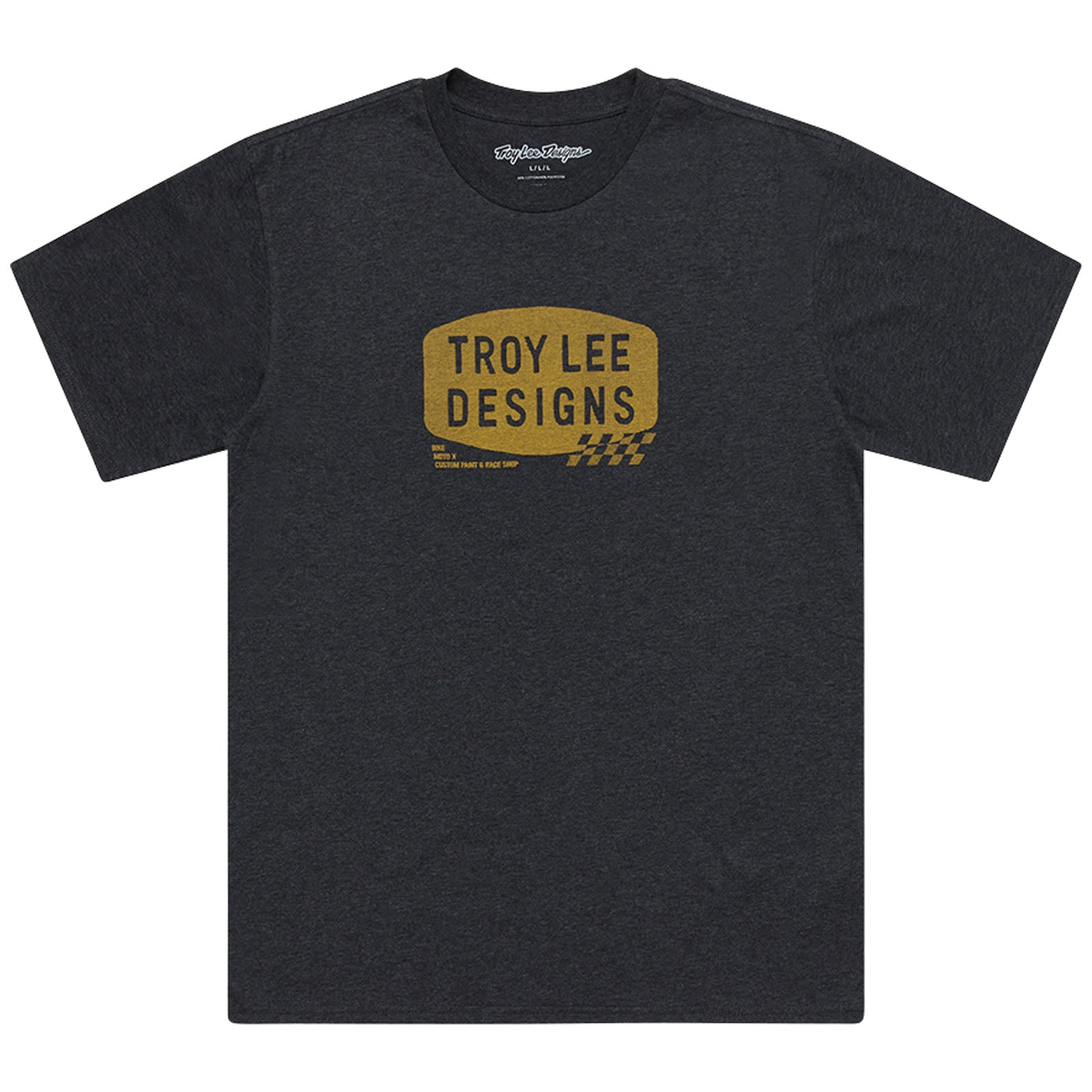 TLD Short Sleeve Tee Stamp Black Heather