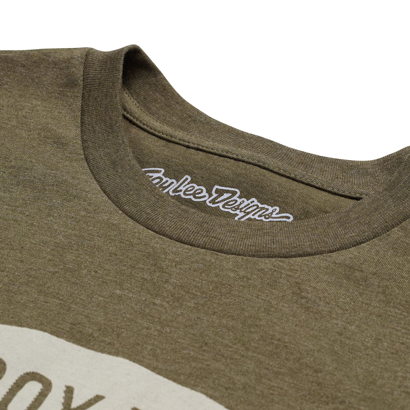 TLD Short Sleeve Tee Stamp Olive Heather