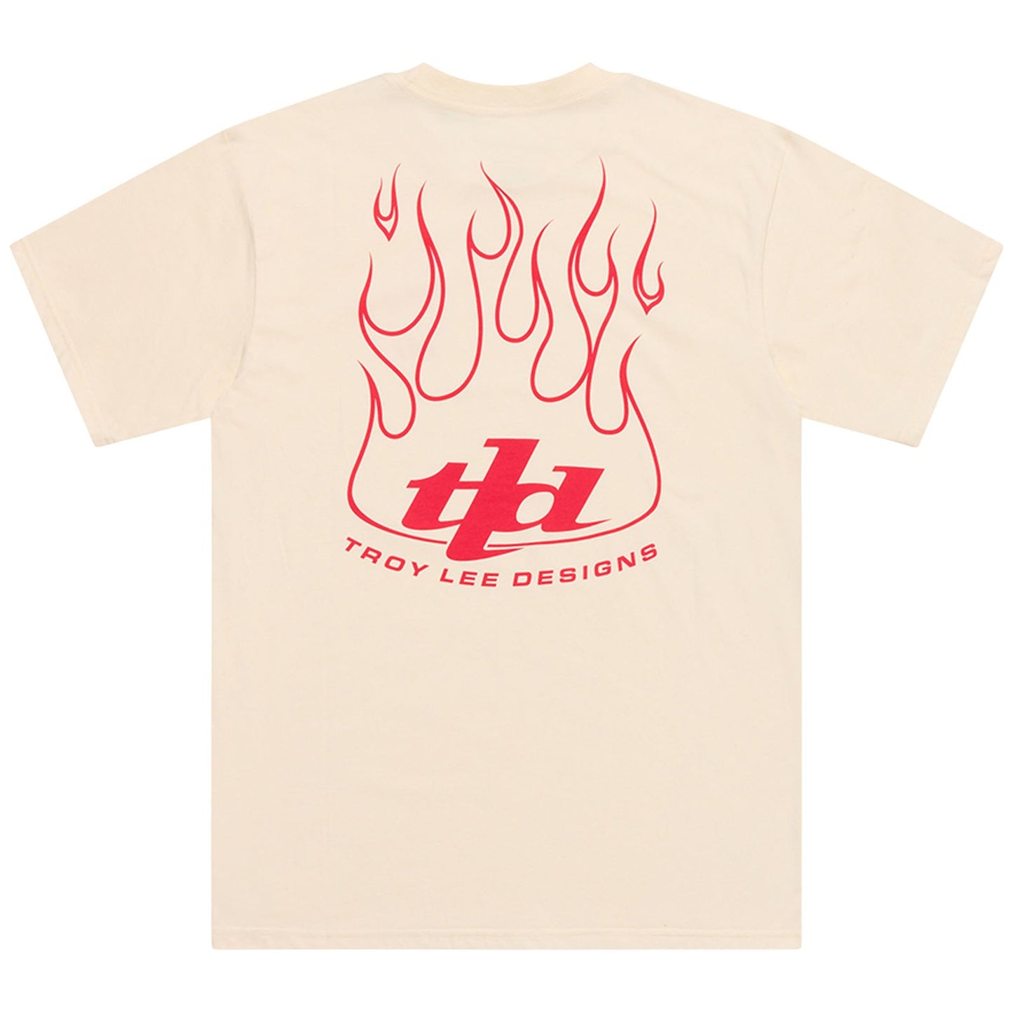 TLD Short Sleeve Tee Torched Vintage White
