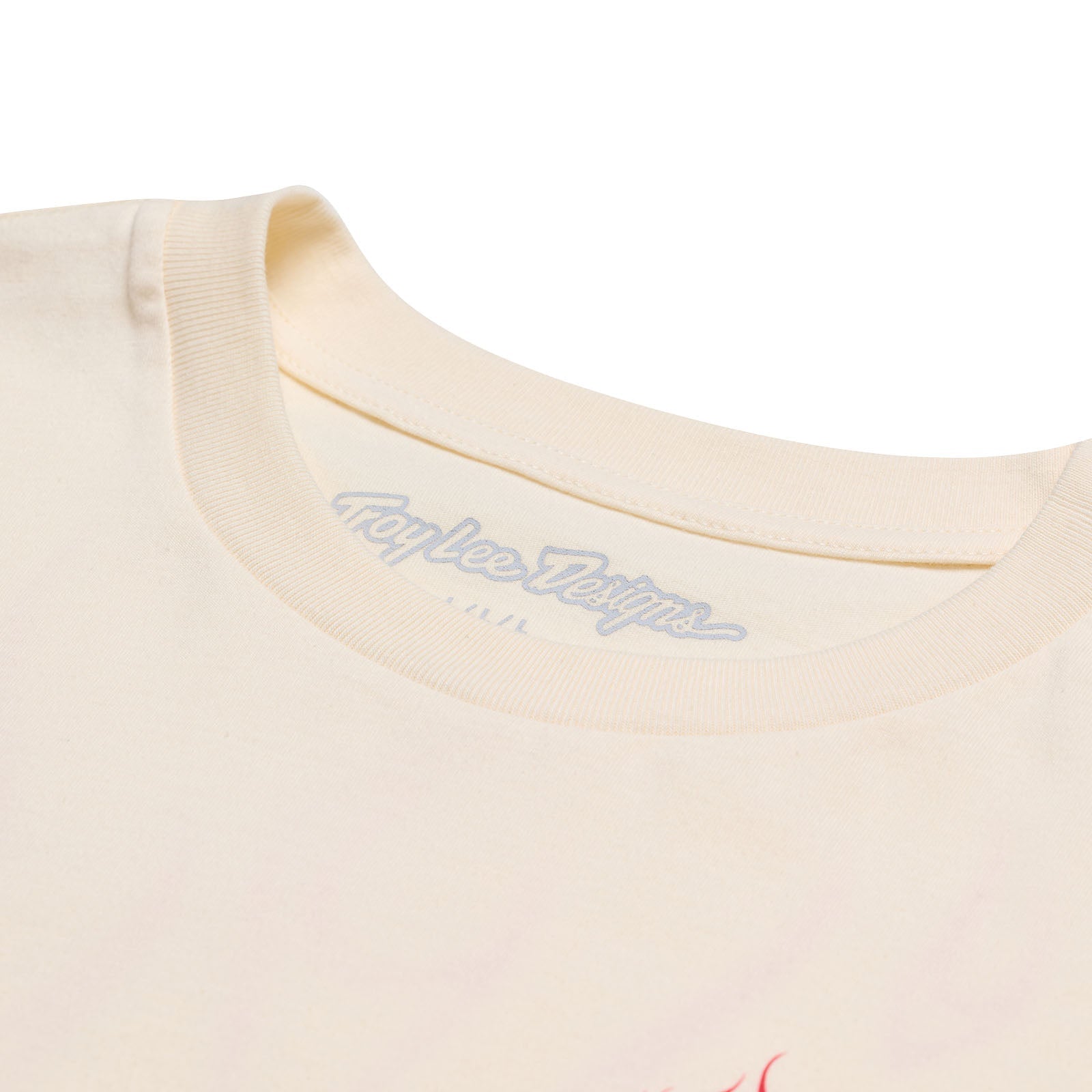 TLD Short Sleeve Tee Torched Vintage White