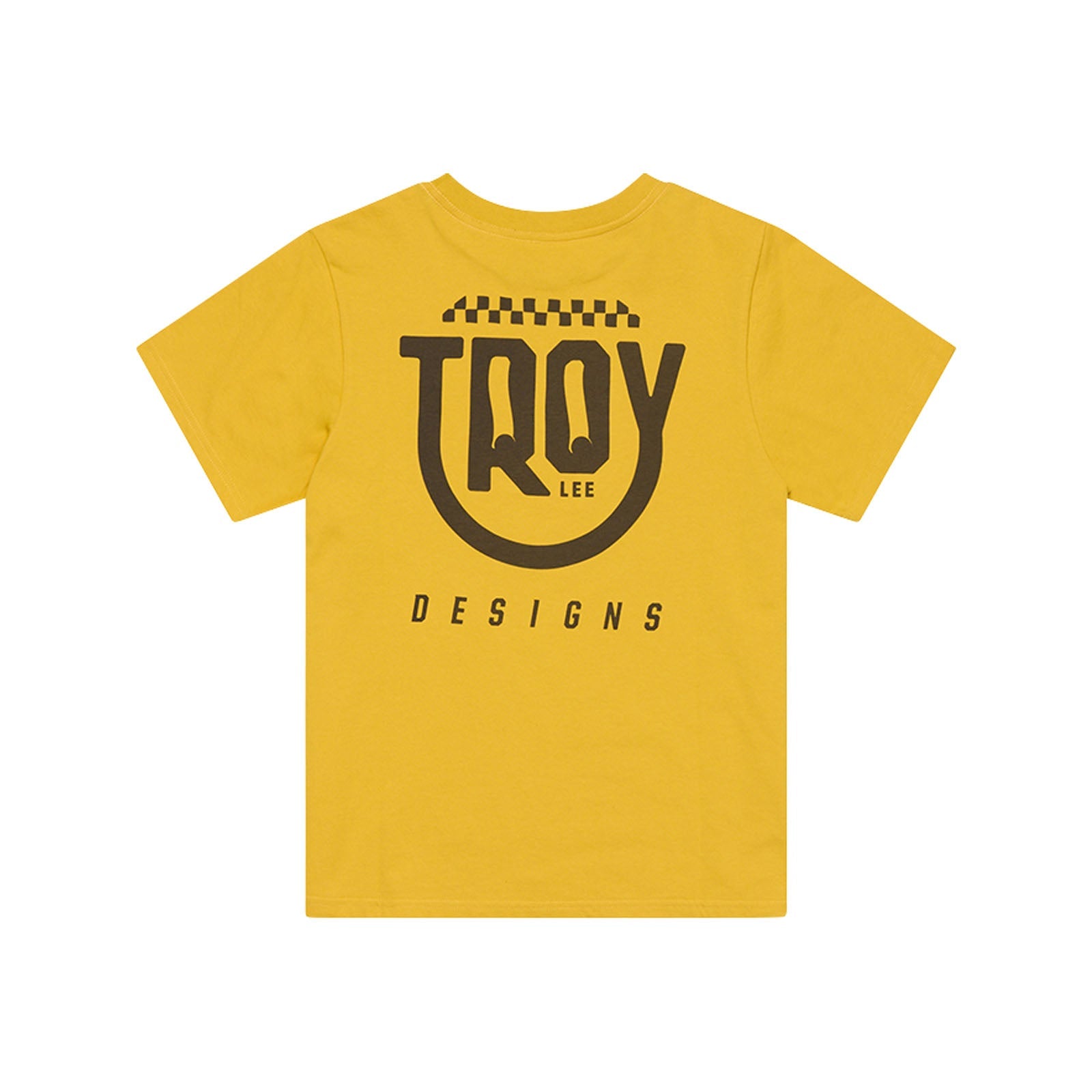 TLD Womens Short Sleeve Tee Smiley Golden