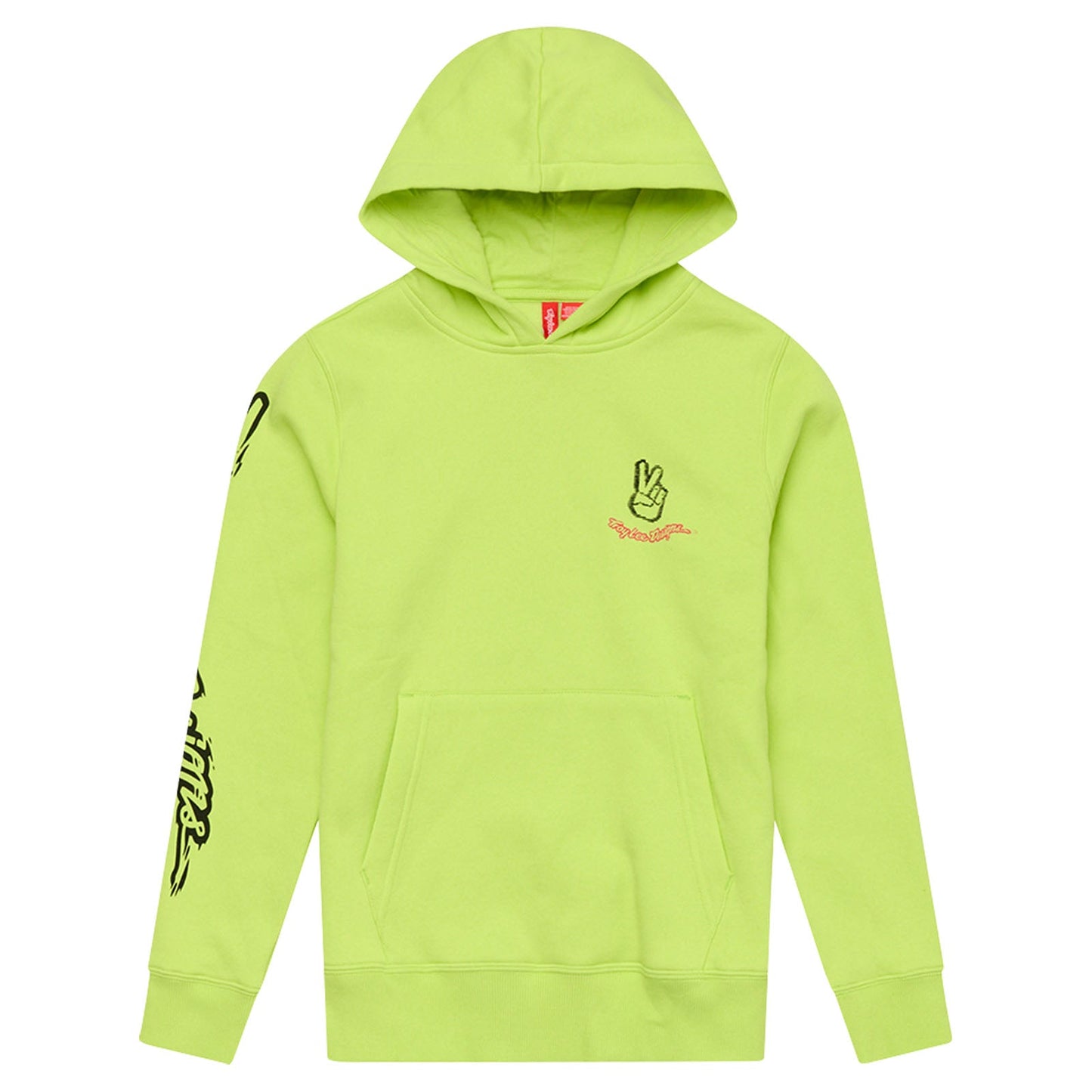 TLD Youth Pullover Peace Out Glo Yellow