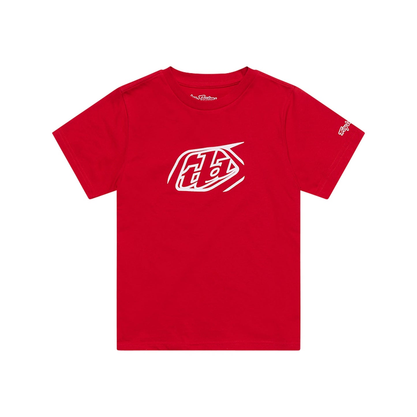 TLD Youth Short Sleeve Tee Badge Team Red