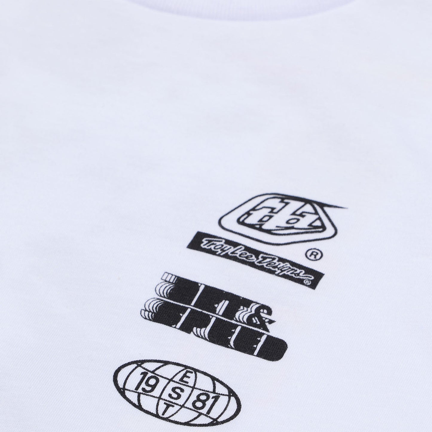 TLD Youth Short Sleeve Tee Overload White