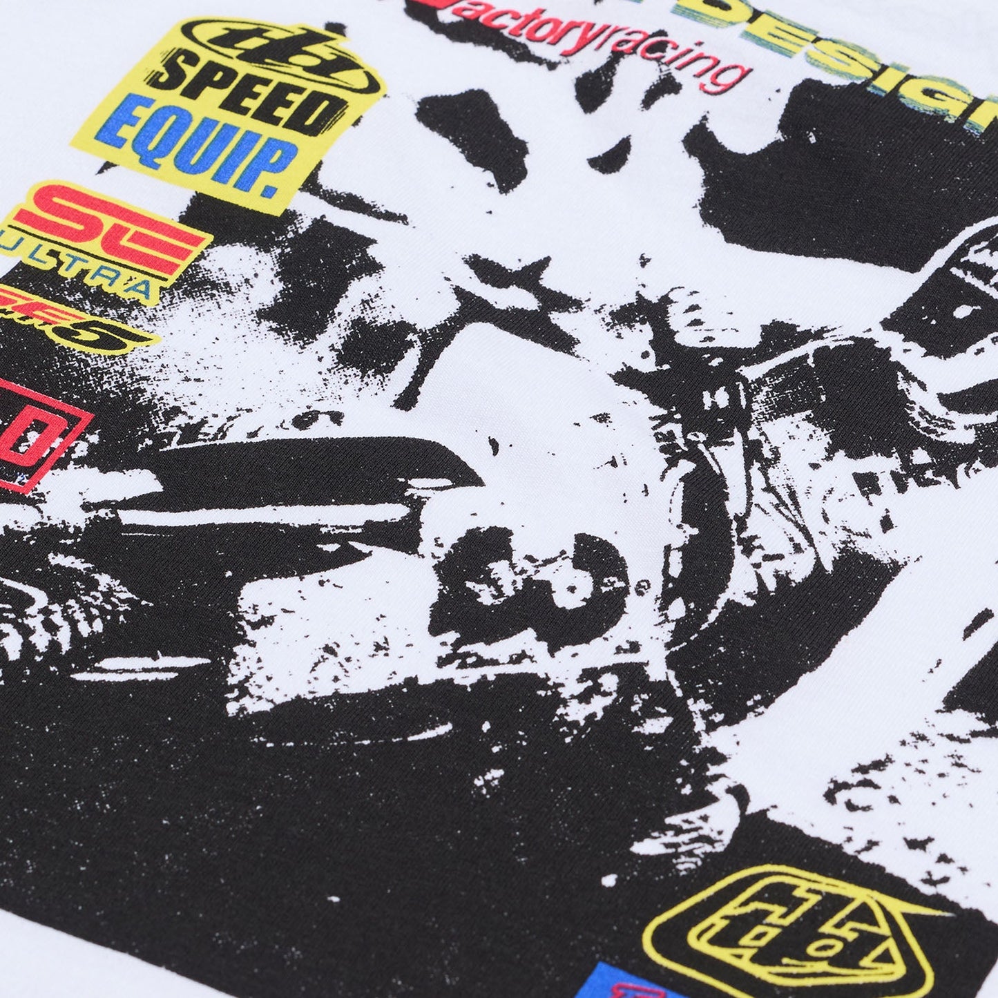 TLD Youth Short Sleeve Tee Overload White