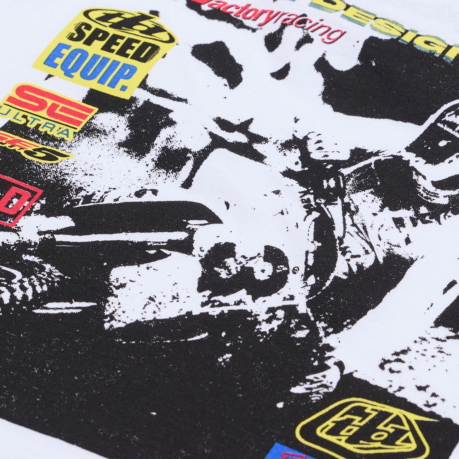 TLD Youth Short Sleeve Tee Overload White