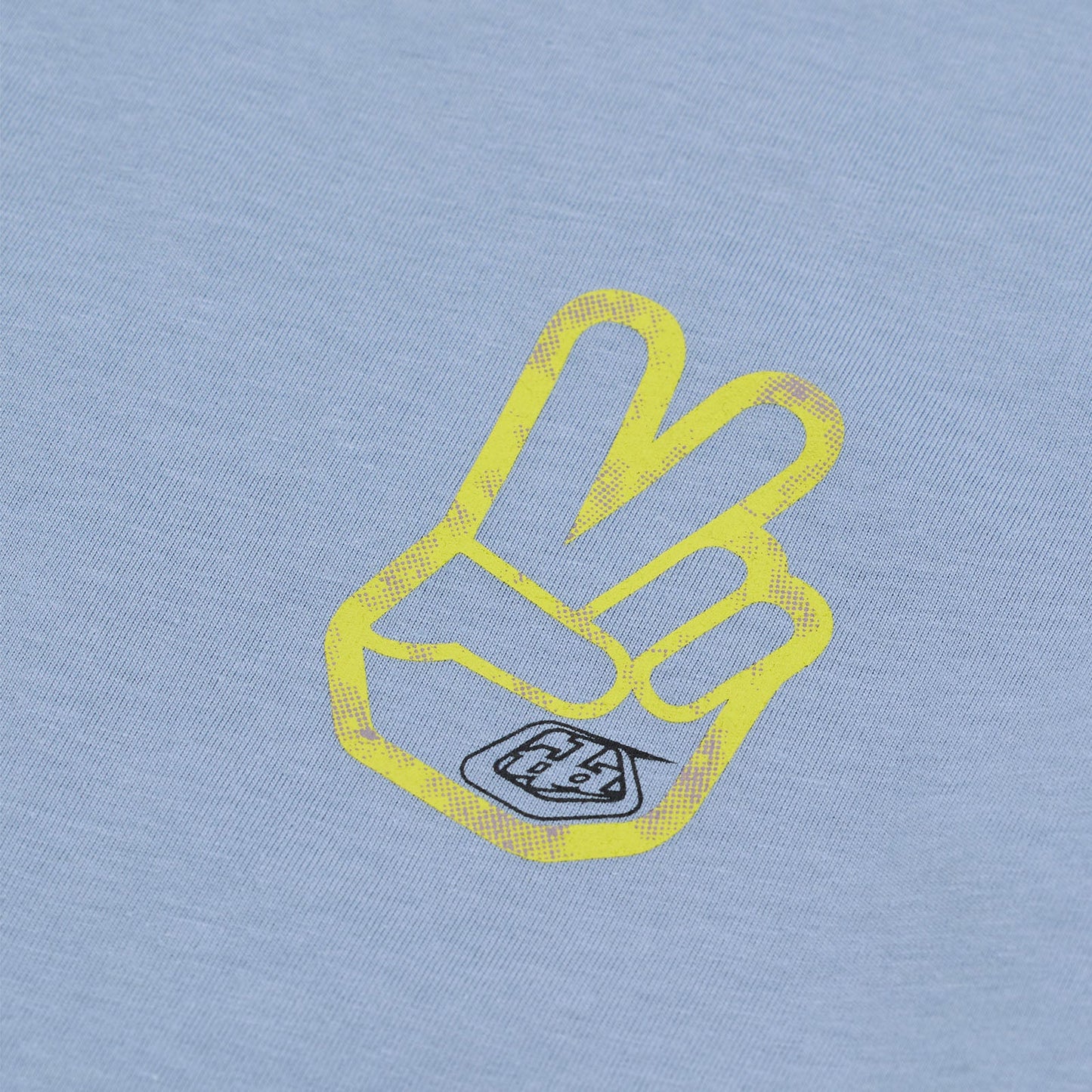 TLD Youth Short Sleeve Tee Peace Out Smoke Blue