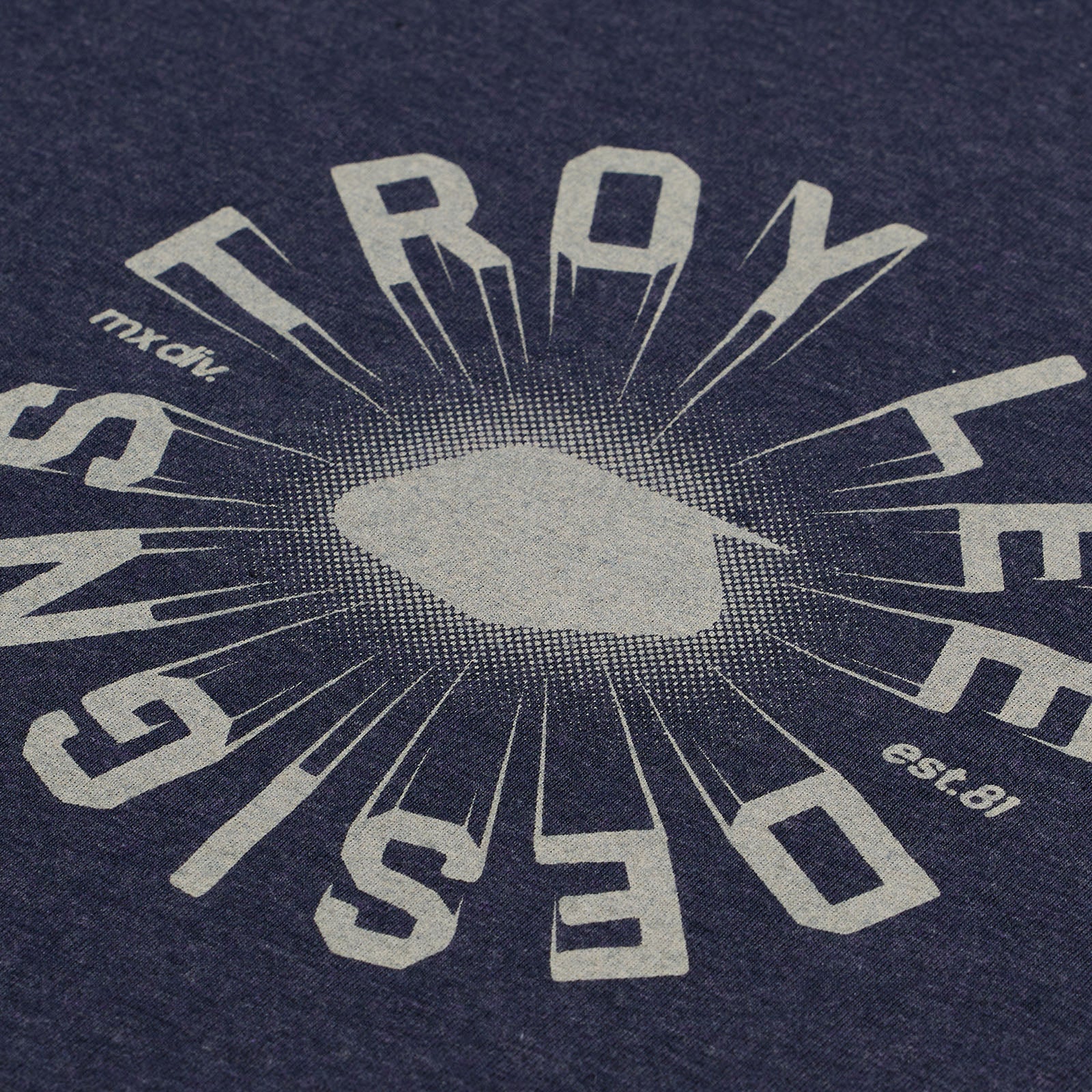TLD Youth Short Sleeve Tee Rotation Navy Heather