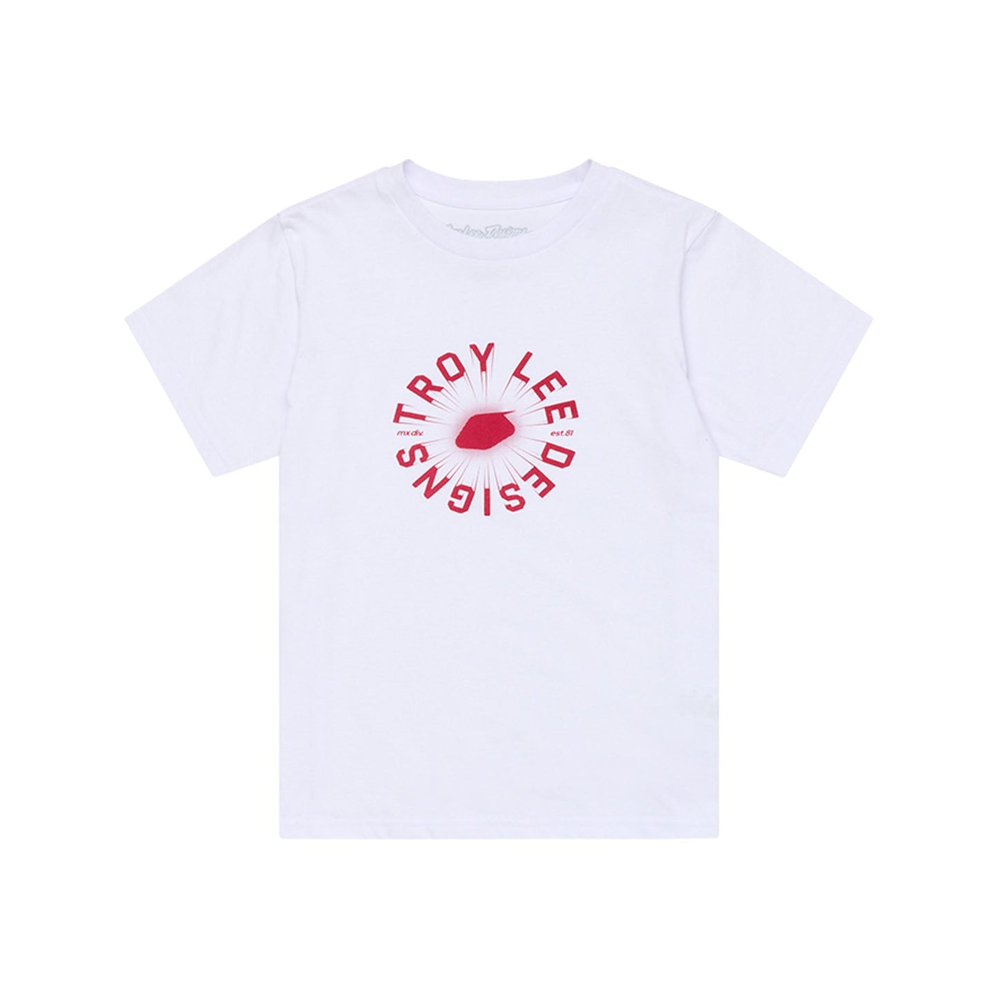 TLD Youth Short Sleeve Tee Rotation White