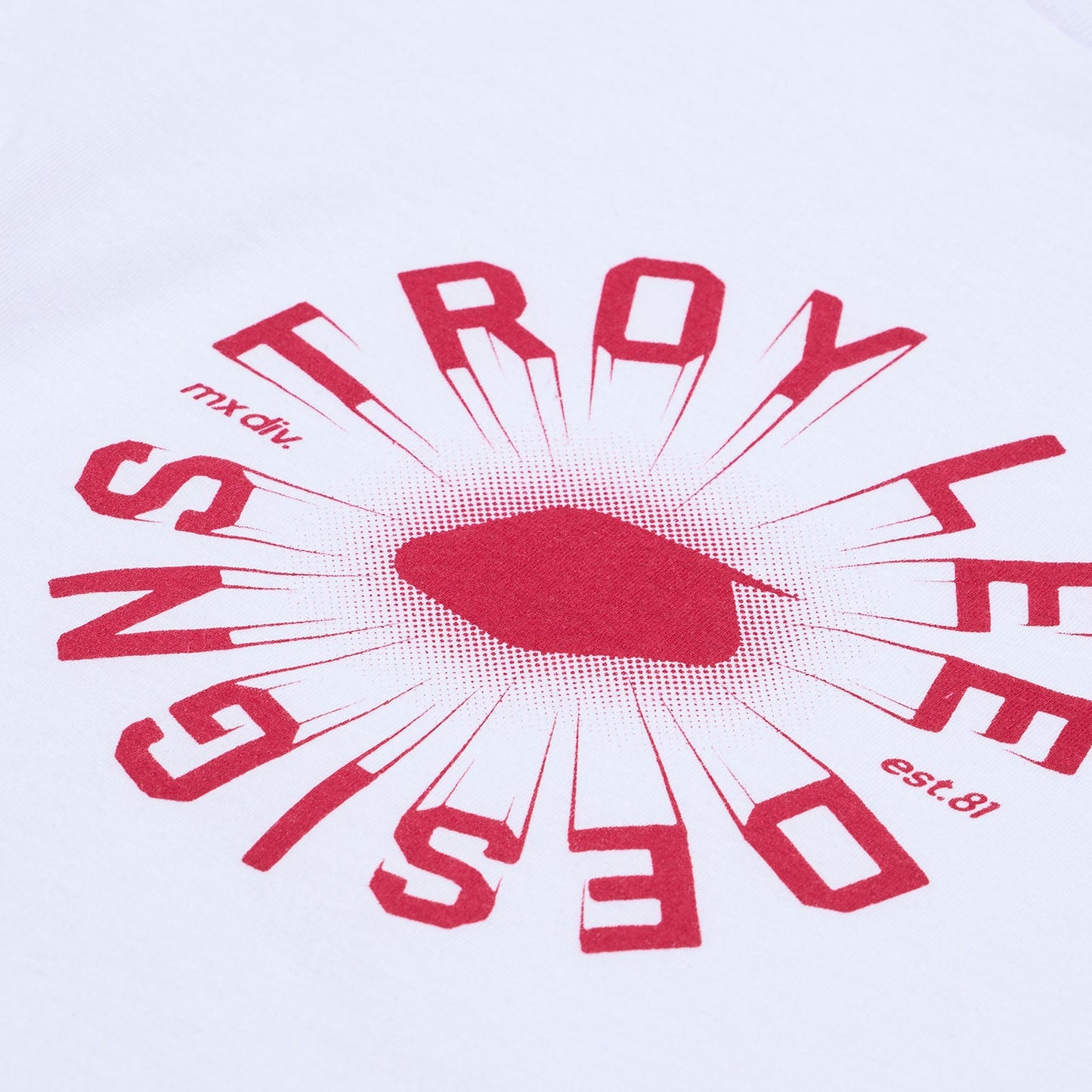 TLD Youth Short Sleeve Tee Rotation White