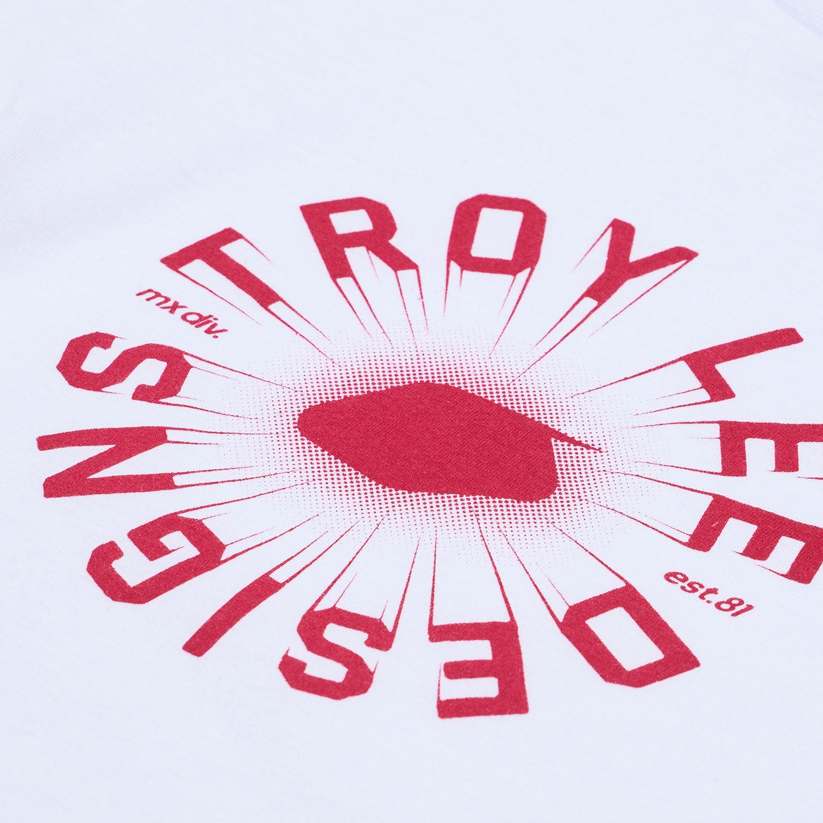 TLD Youth Short Sleeve Tee Rotation White