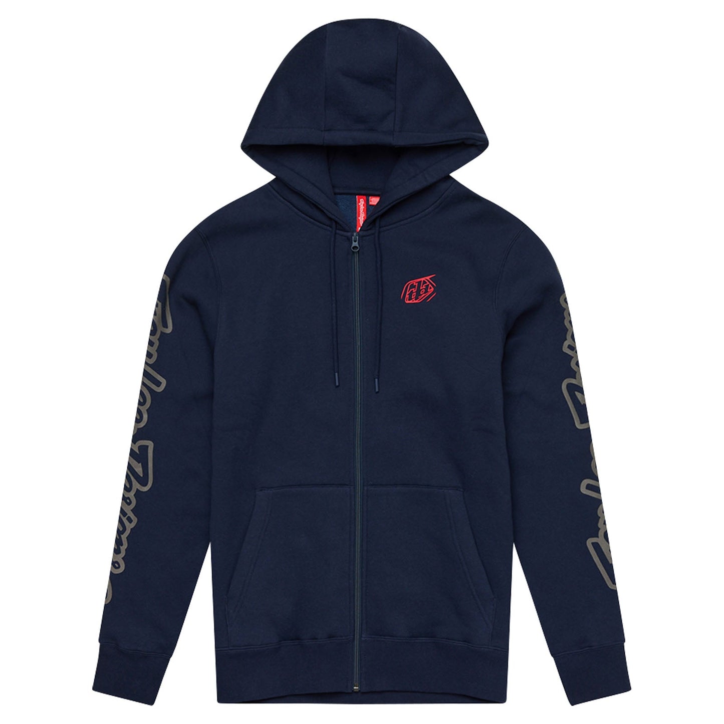 TLD Zip Up Hoodie Branded Navy