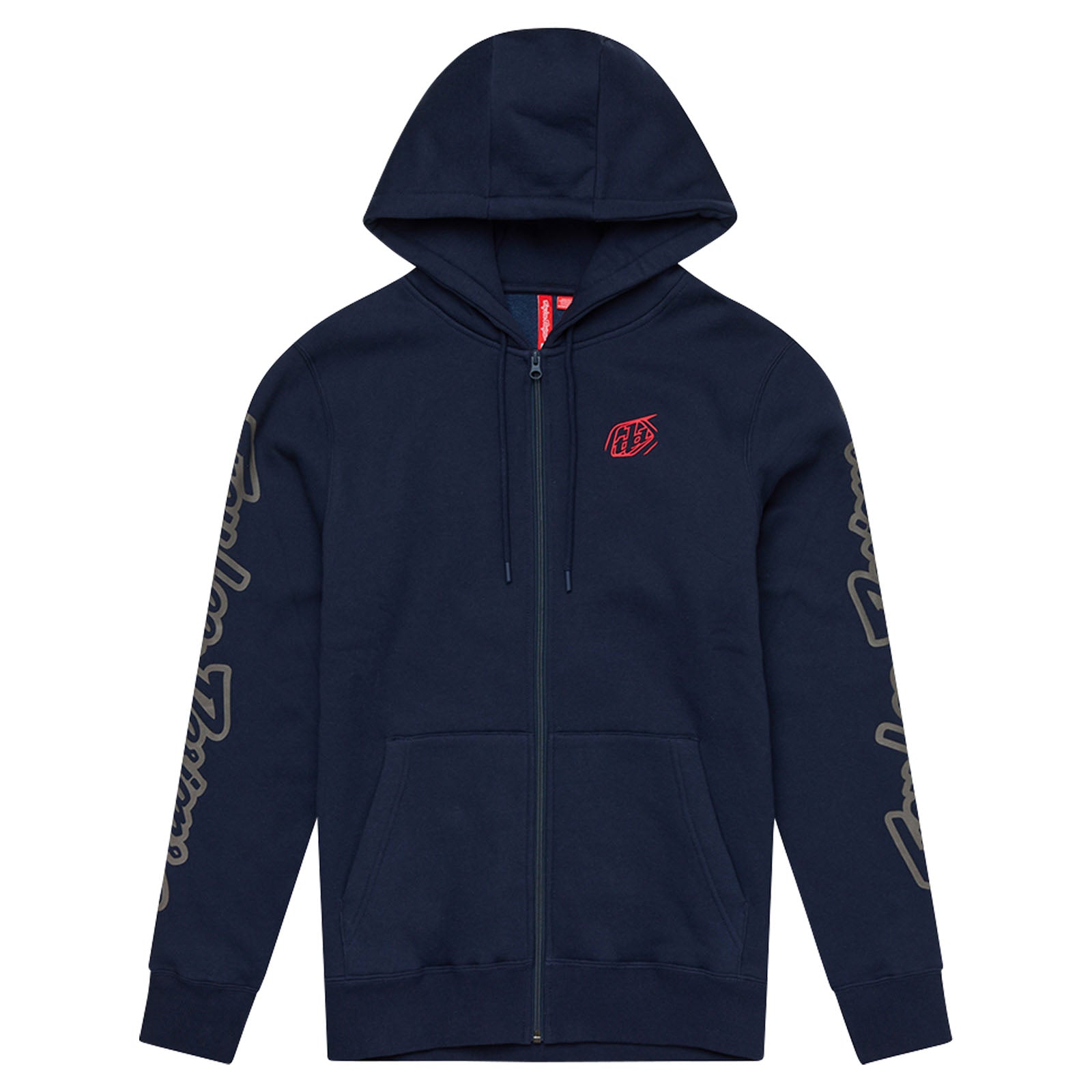 TLD Zip Up Hoodie Branded Navy