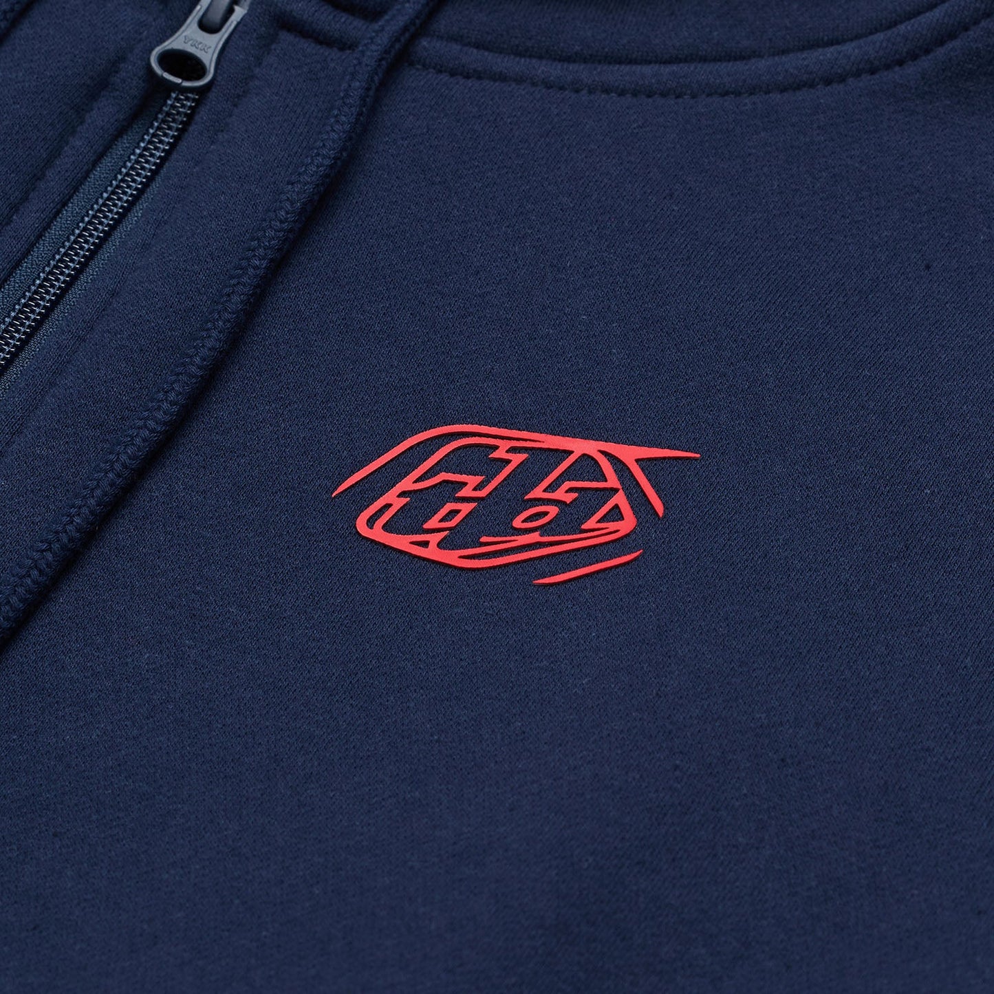TLD Zip Up Hoodie Branded Navy