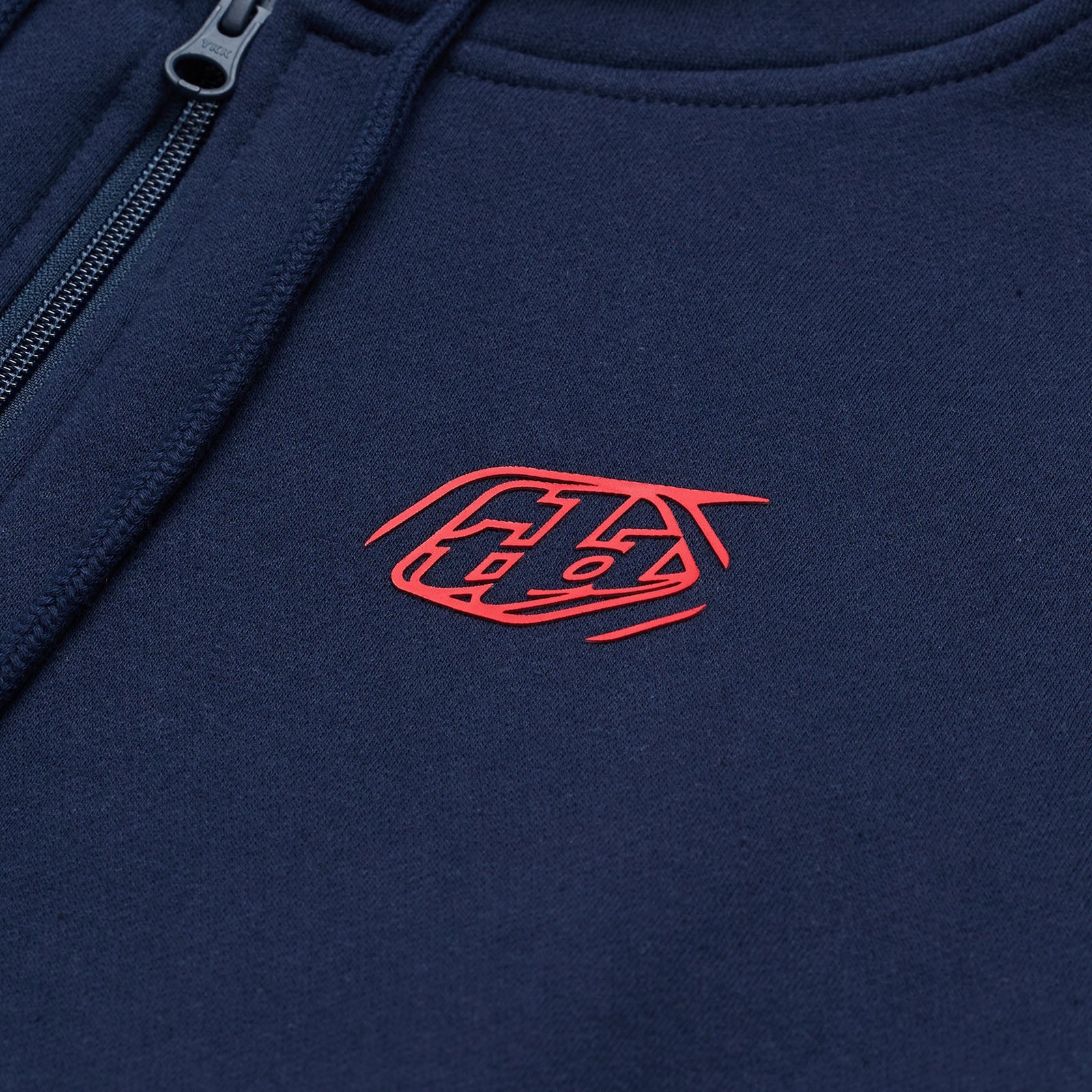 TLD Zip Up Hoodie Branded Navy