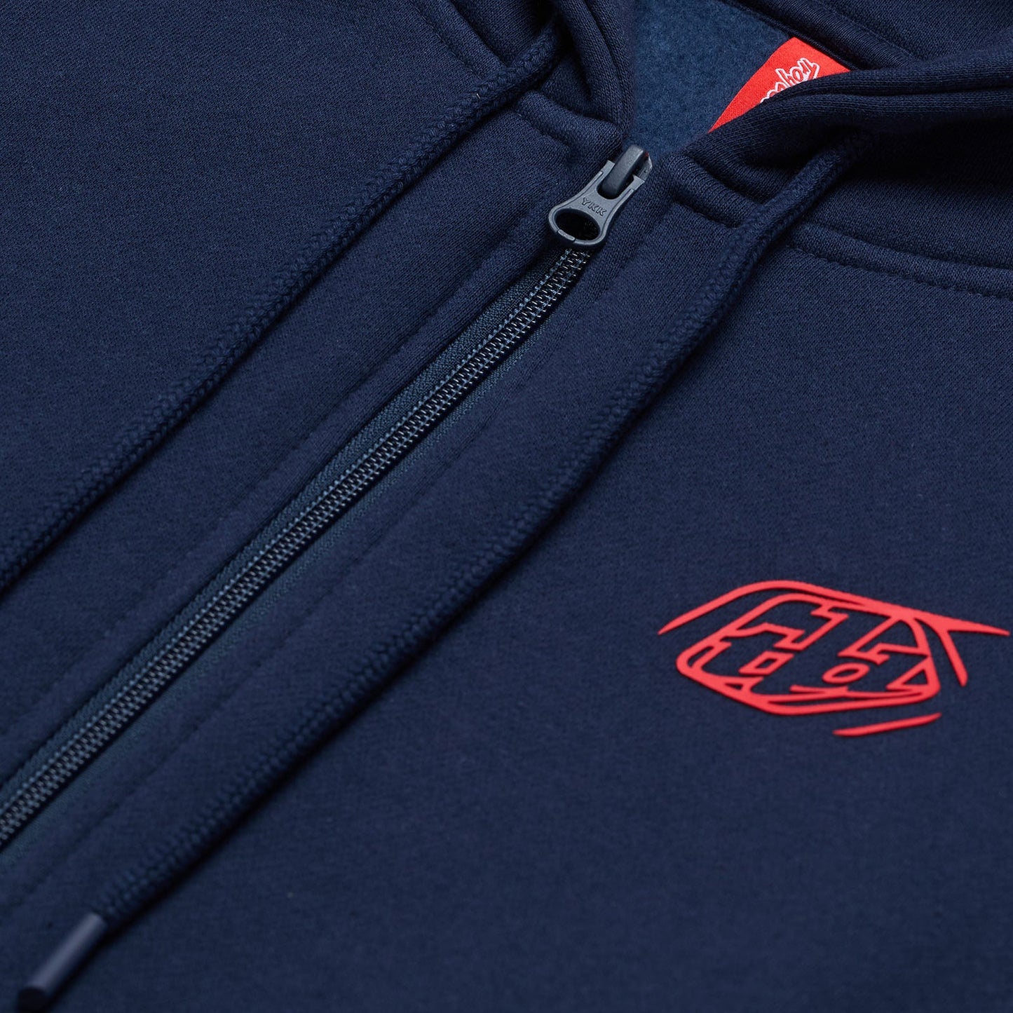 TLD Zip Up Hoodie Branded Navy