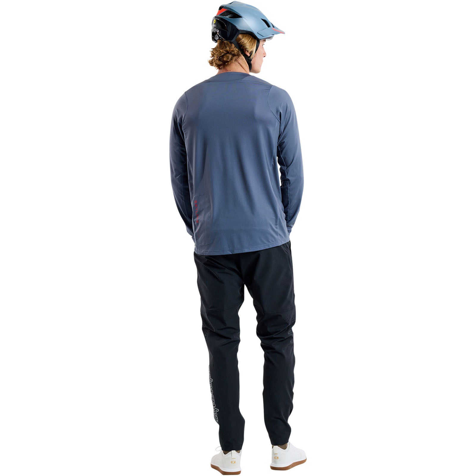 TLD Skyline LS Jersey Mono Steel Blue