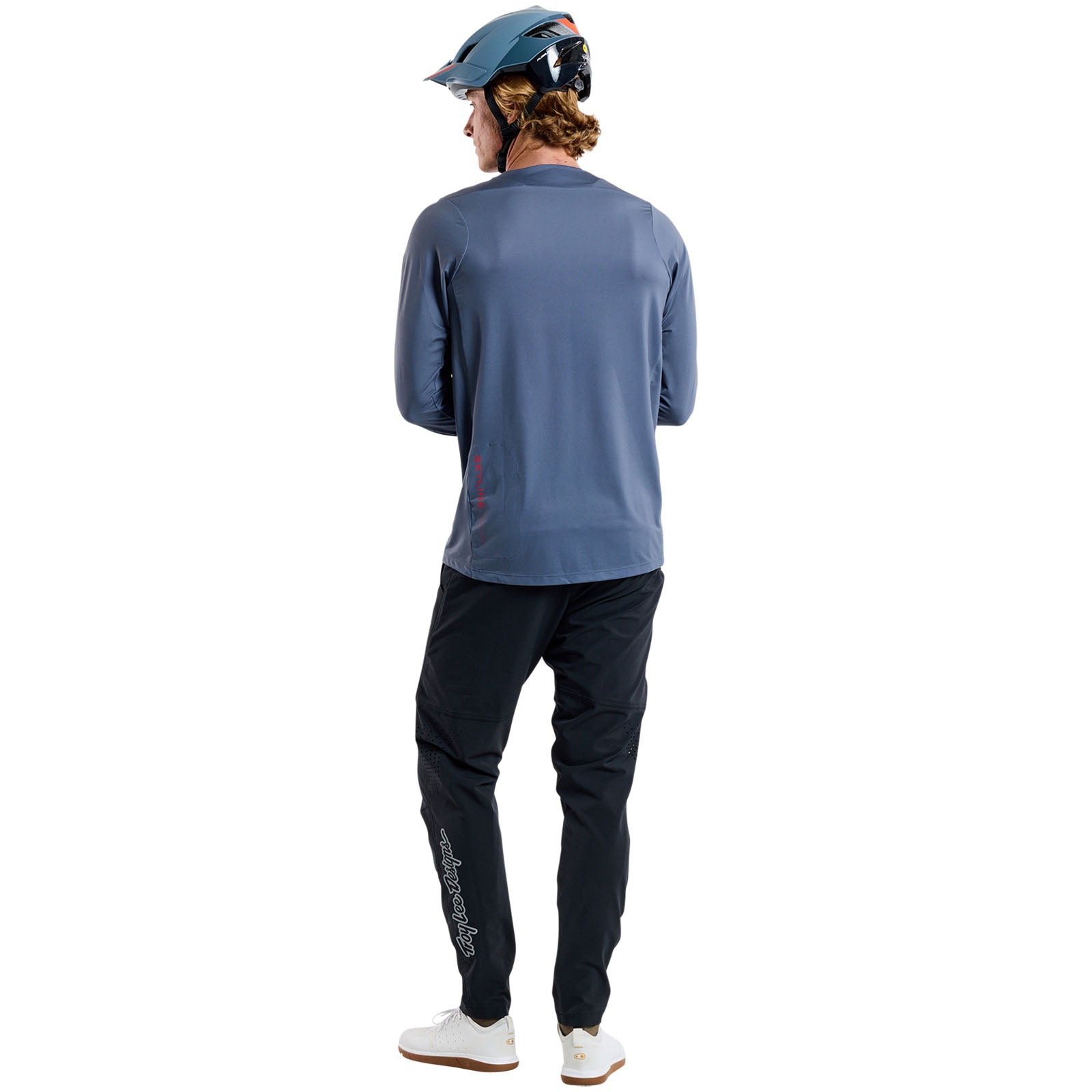 TLD Skyline LS Jersey Mono Steel Blue