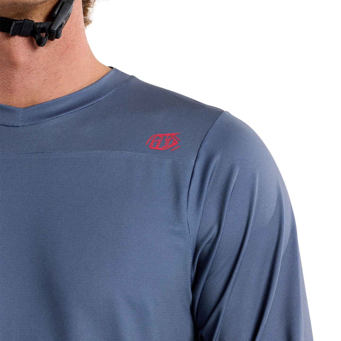 TLD Skyline LS Jersey Mono Steel Blue