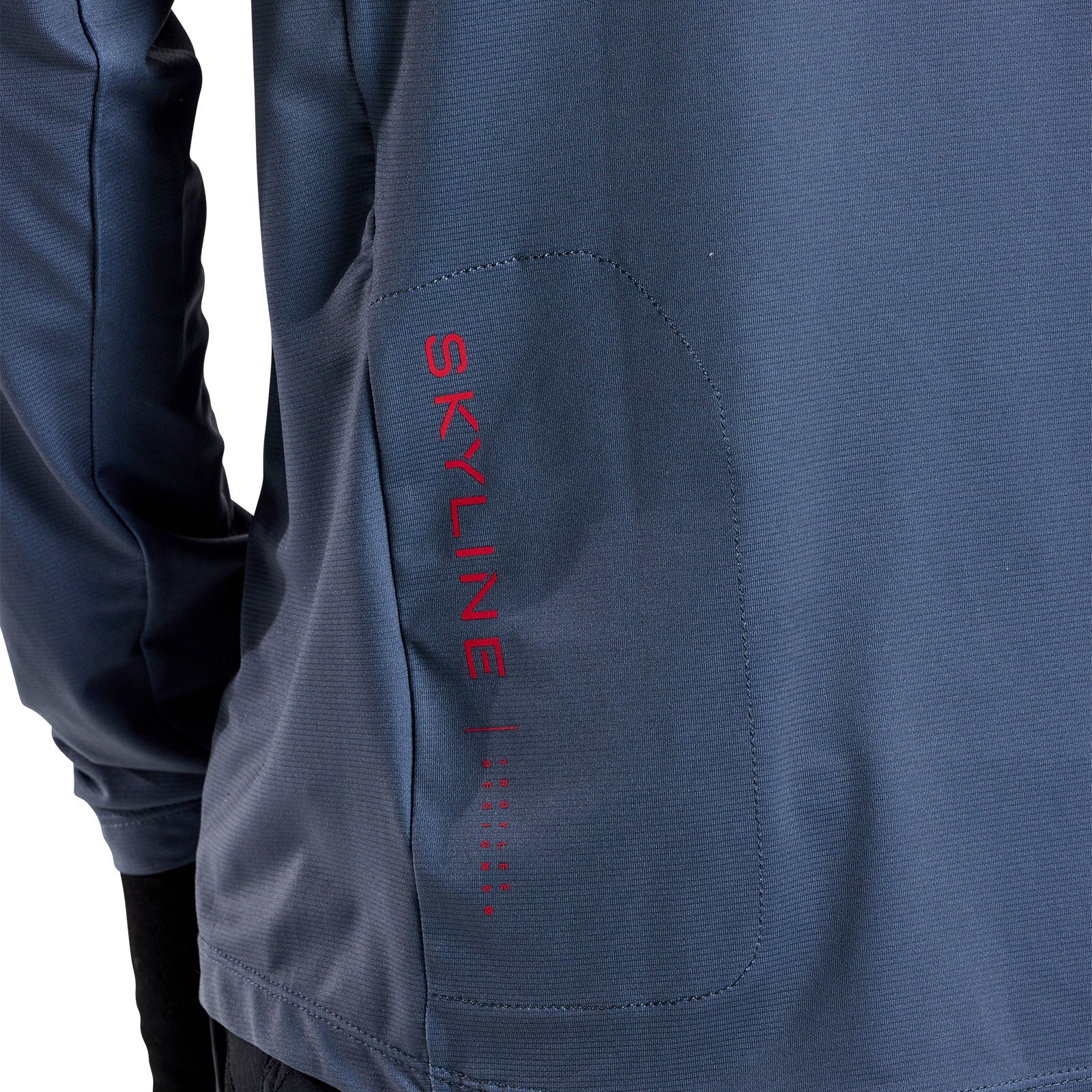 TLD Skyline LS Jersey Mono Steel Blue