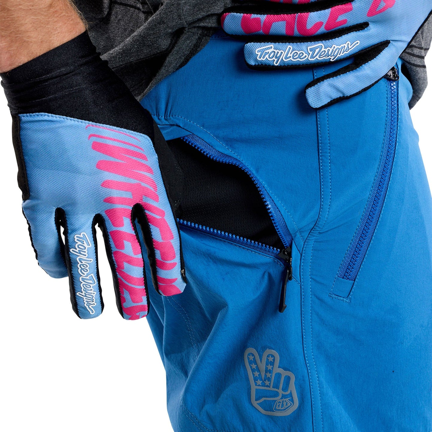 TLD Skyline Trail Short Shell Washed Out Cobalt