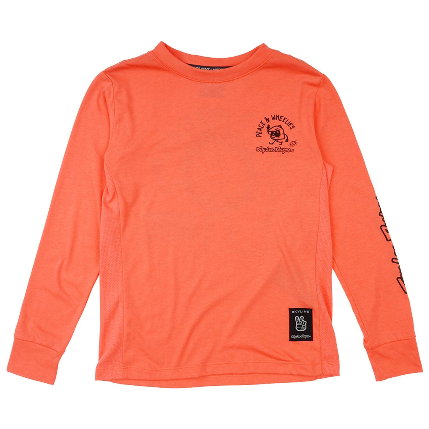 TLD Youth Skyline Ride Long Sleeve Tee P&w Melon