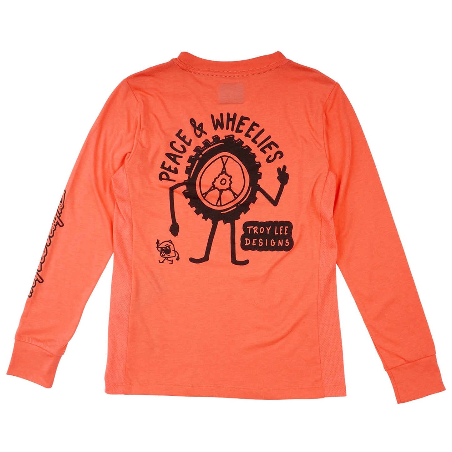 TLD Youth Skyline Ride Long Sleeve Tee P&w Melon