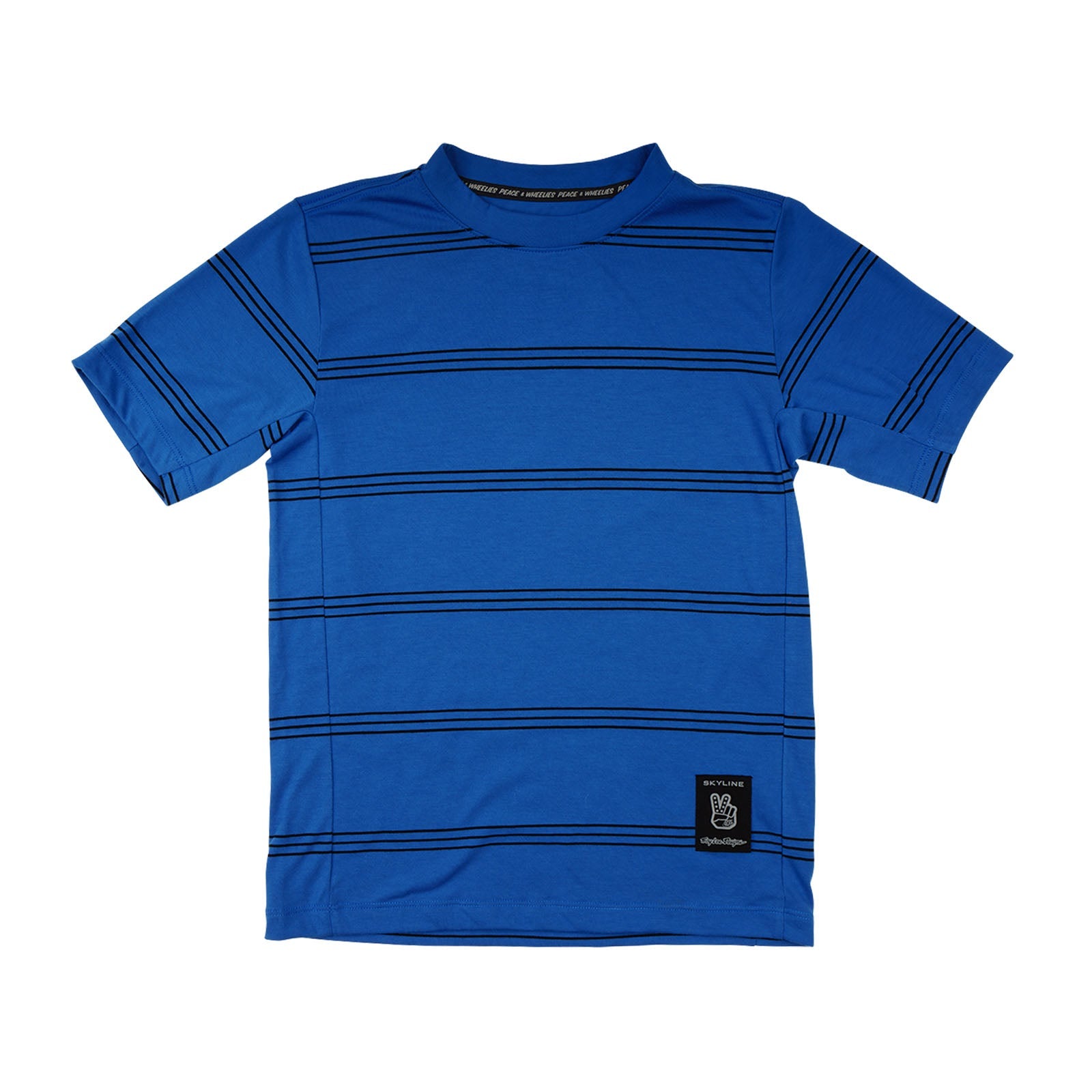 TLD Youth Skyline Ride Short Sleeve Tee Washed Out Cobalt