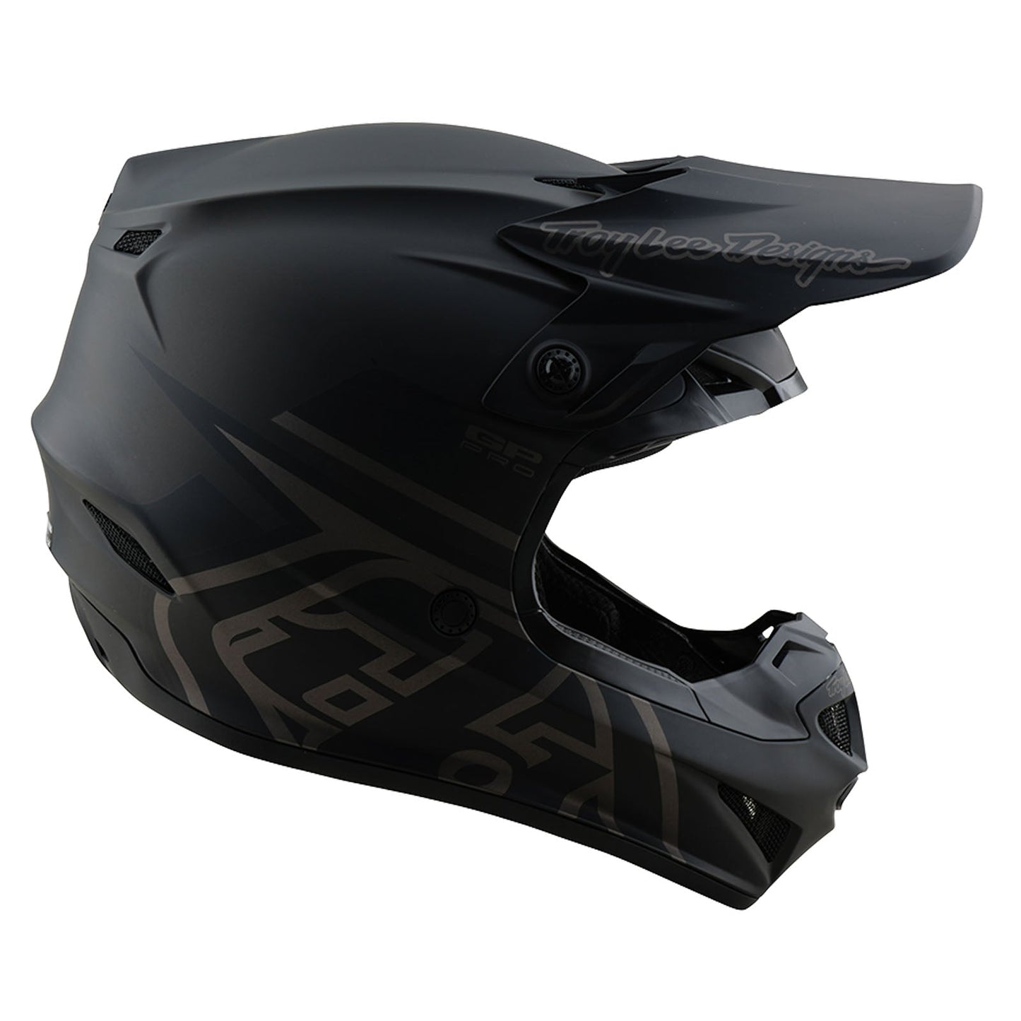 TLD Youth GP Pro Helmet W/MIPS Mono Black