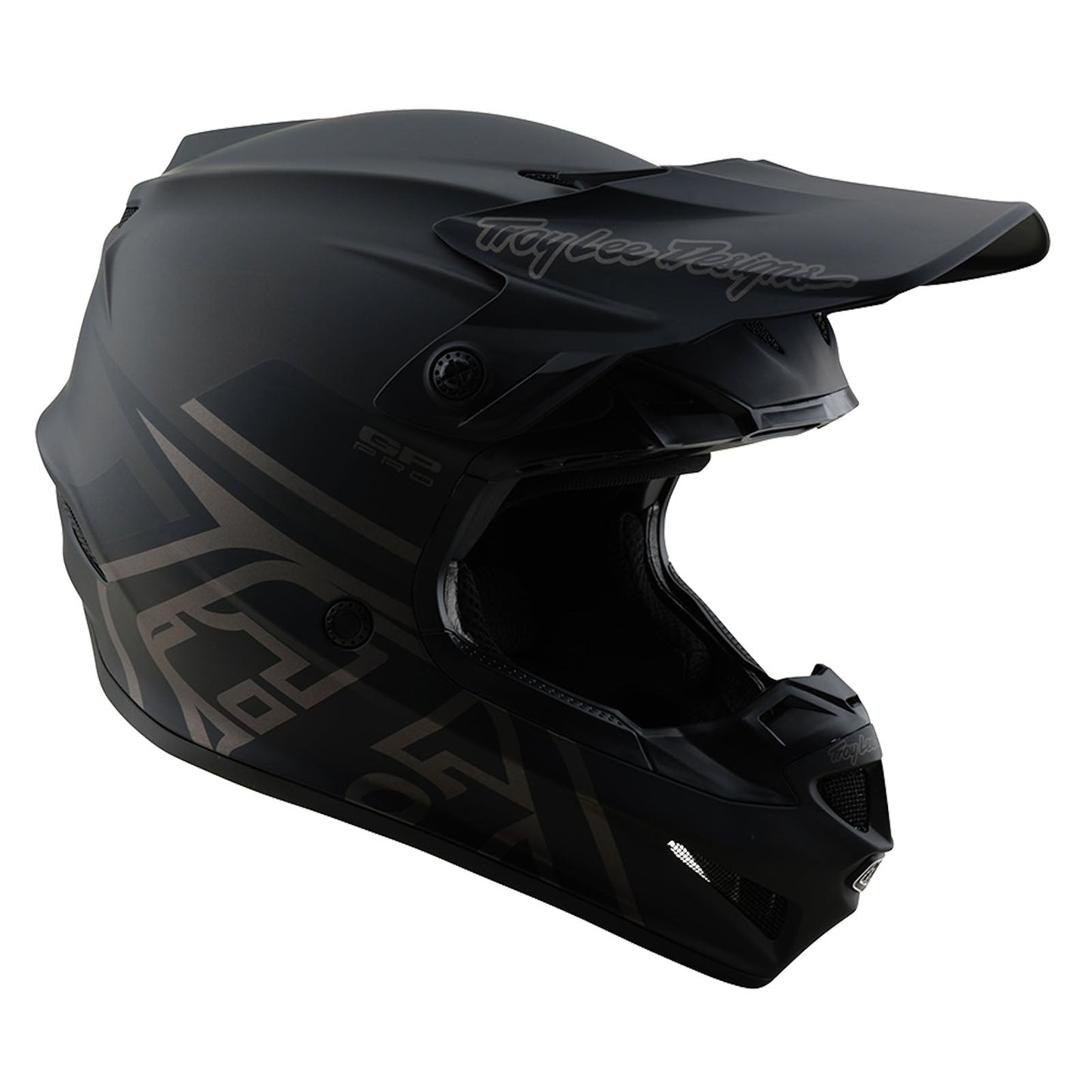TLD Youth GP Pro Helmet W/MIPS Mono Black