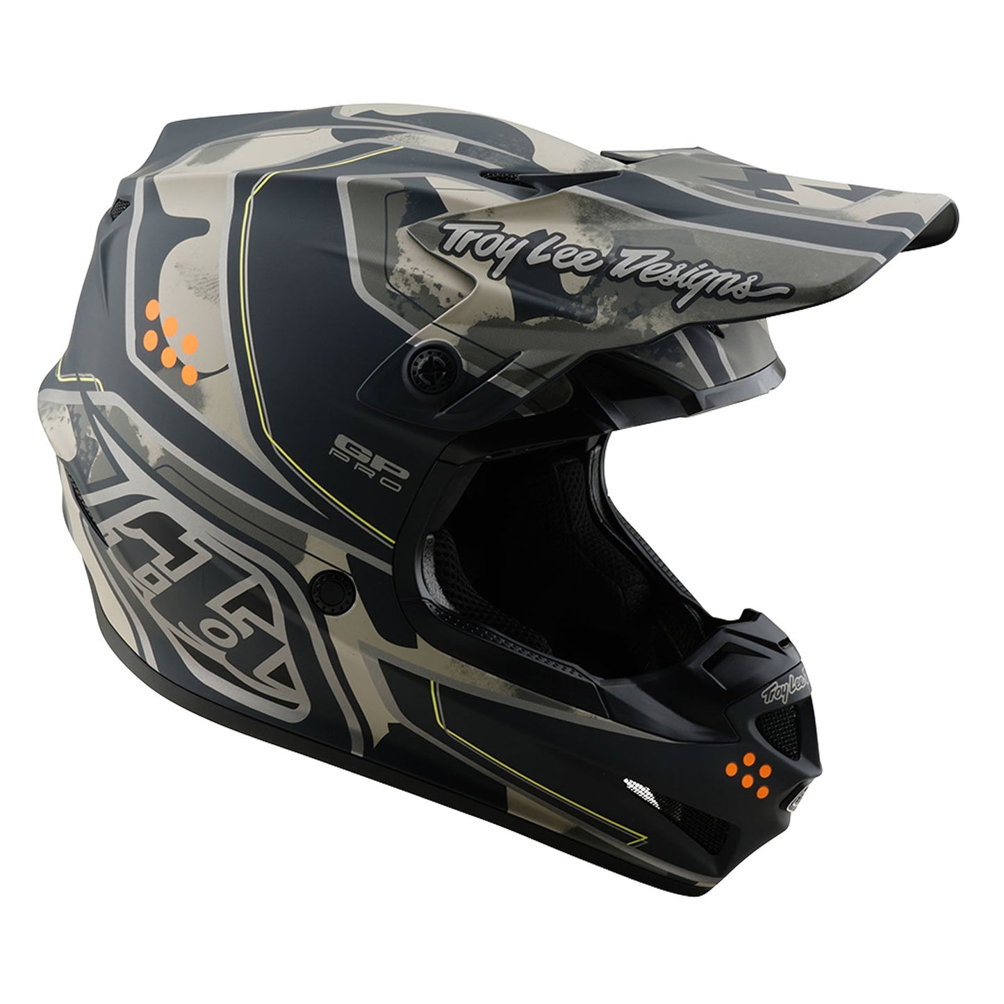 TLD GP Pro Helmet Trooper Black / Caper