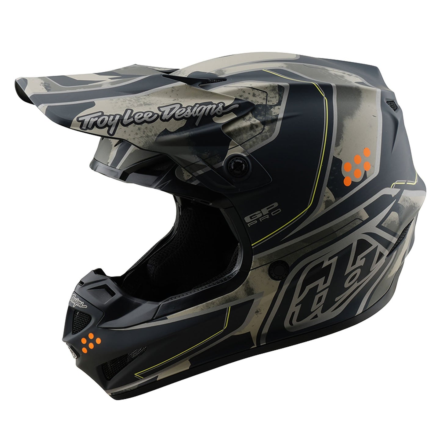 TLD GP Pro Helmet Trooper Black / Caper