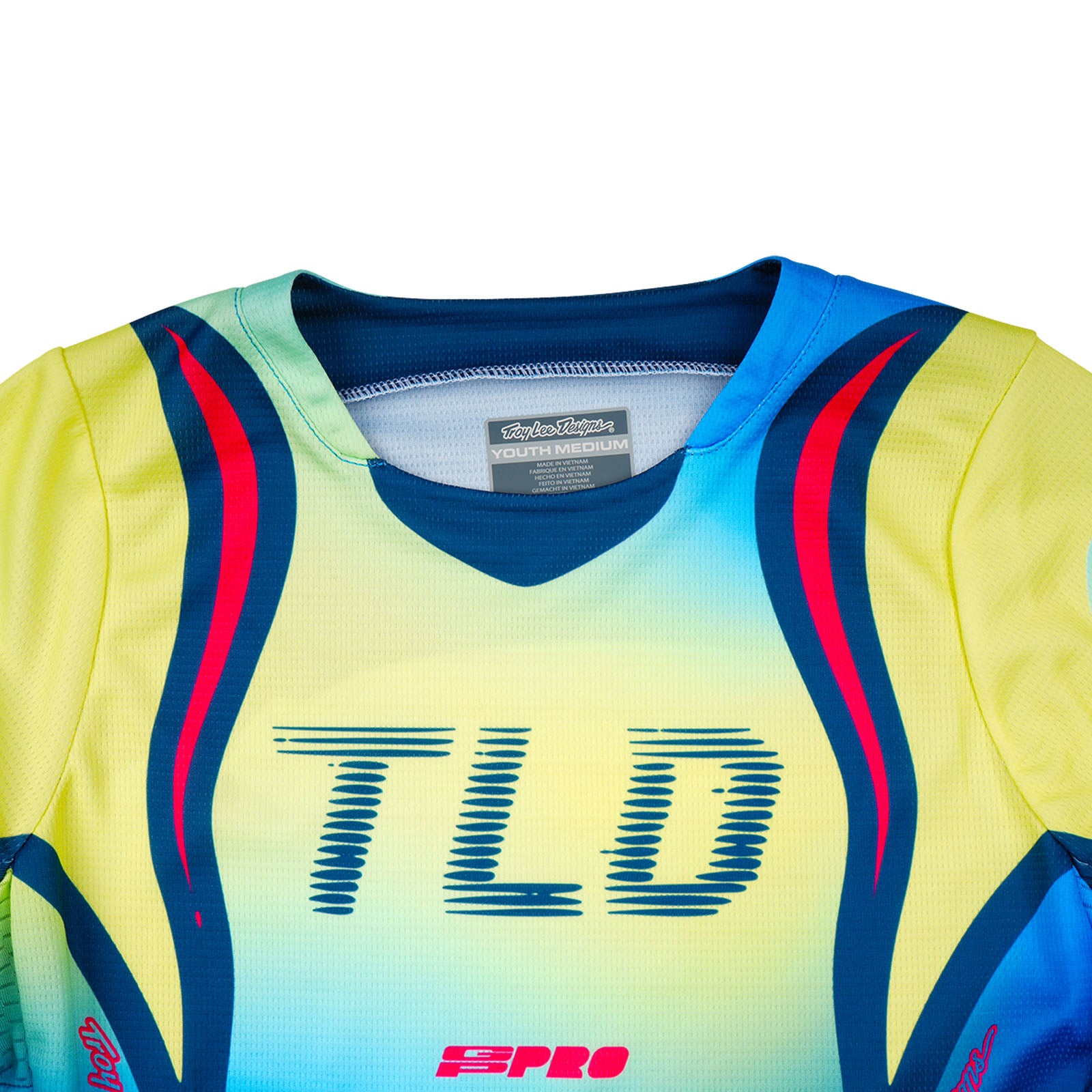 TLD Youth GP Pro Jersey Drip Glo Yellow / Dark Navy