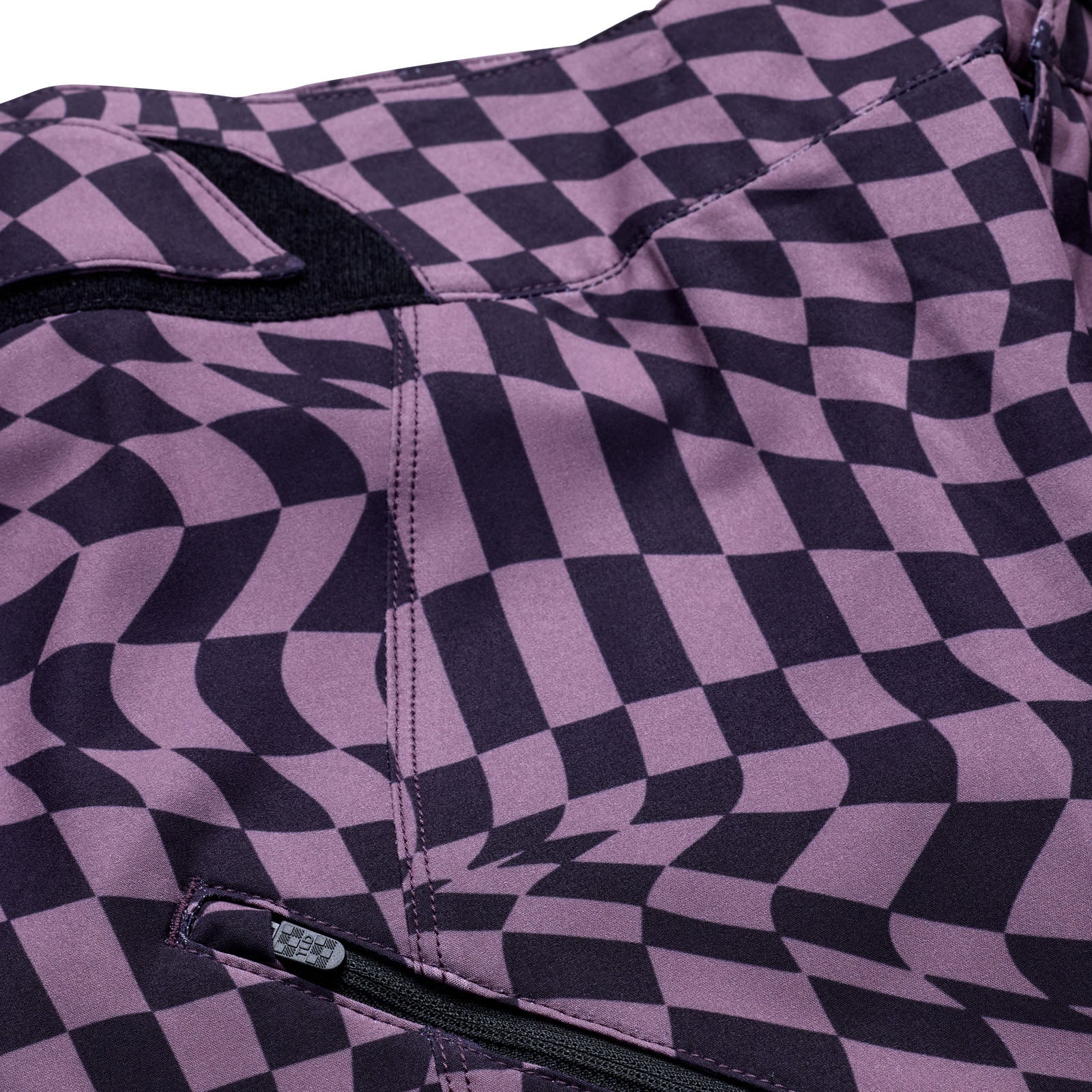 TLD Womens Lilium Pant Twisted Checkers Purple