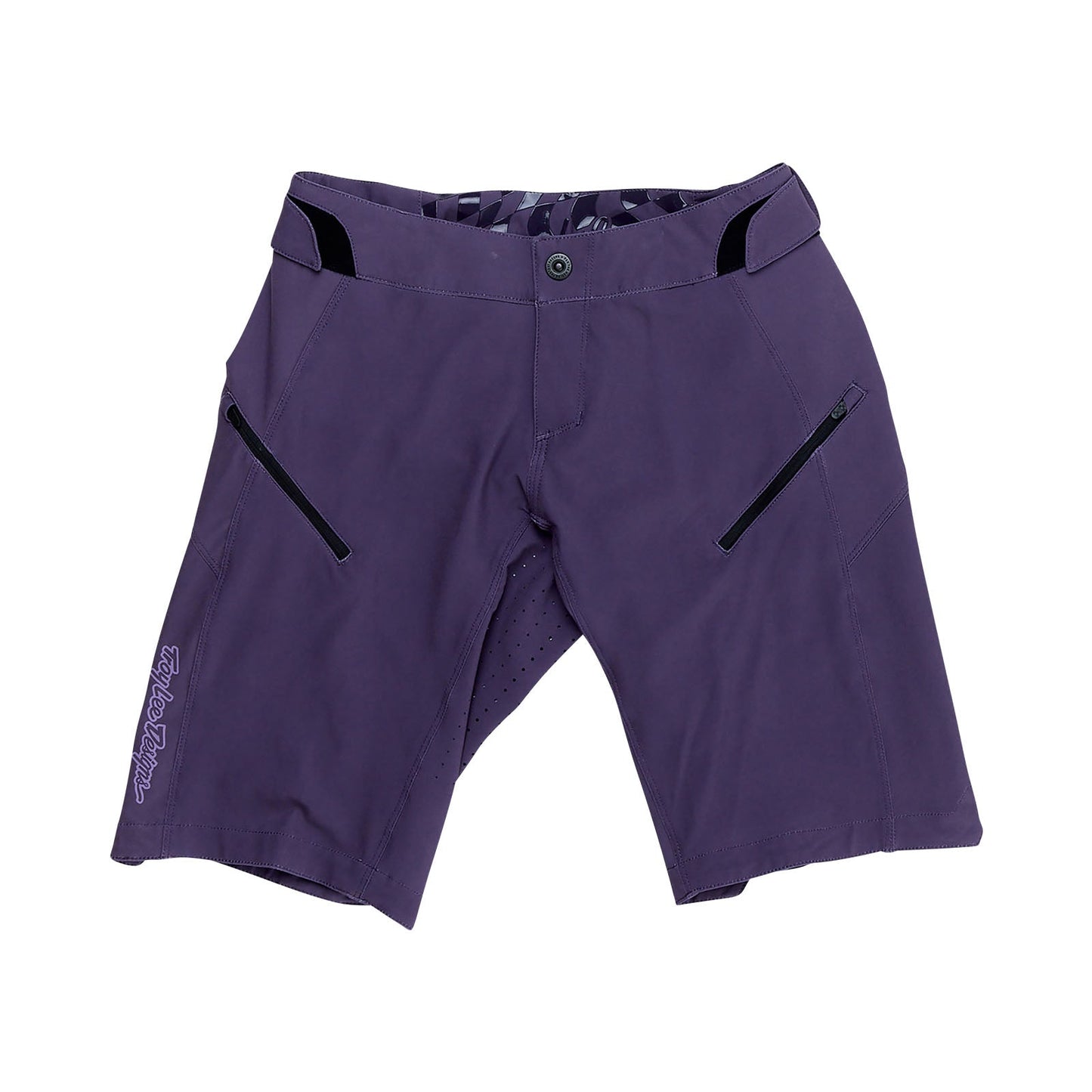 TLD Womens Lilium Short W/liner Solid Deep Purple