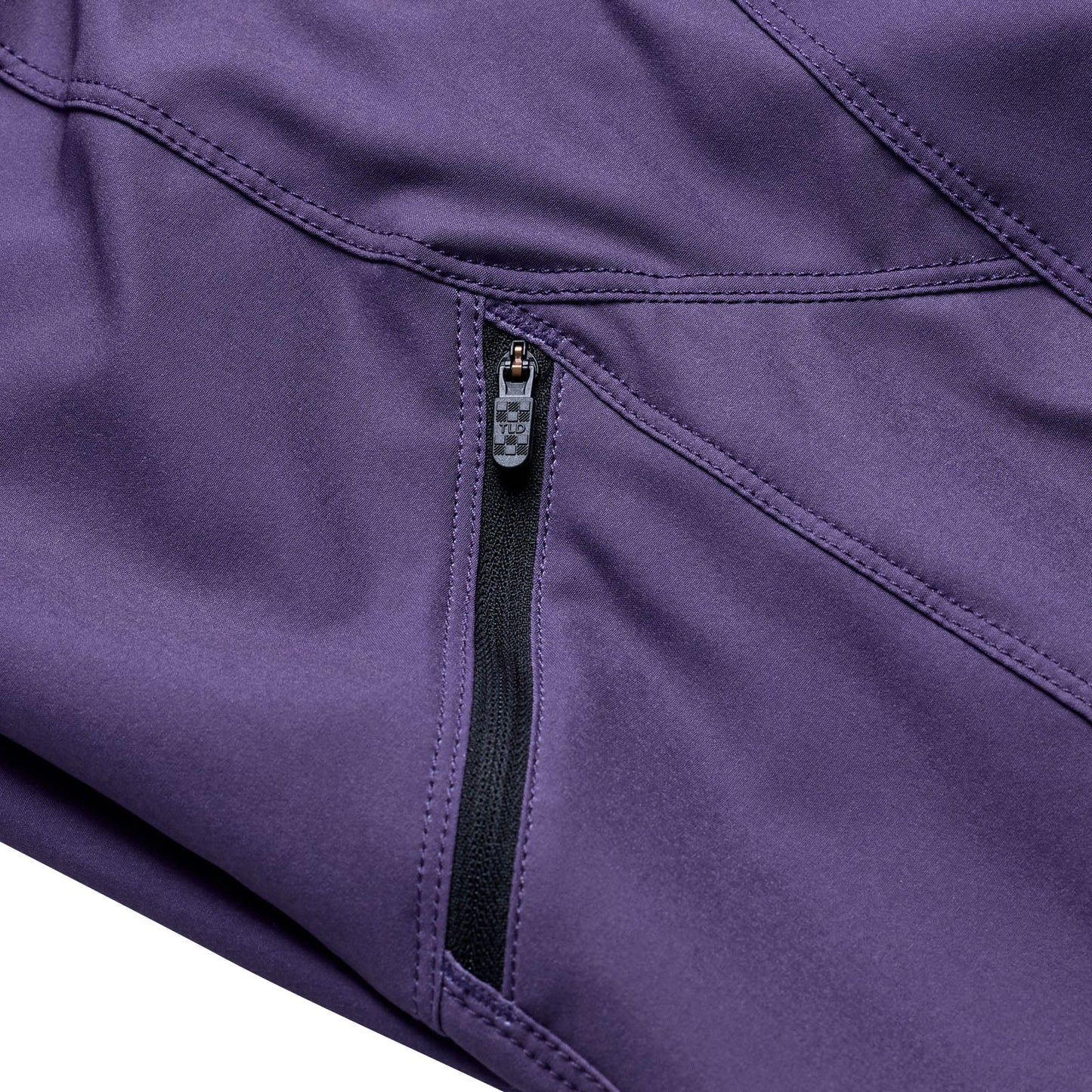 TLD Womens Lilium Short W/liner Solid Deep Purple