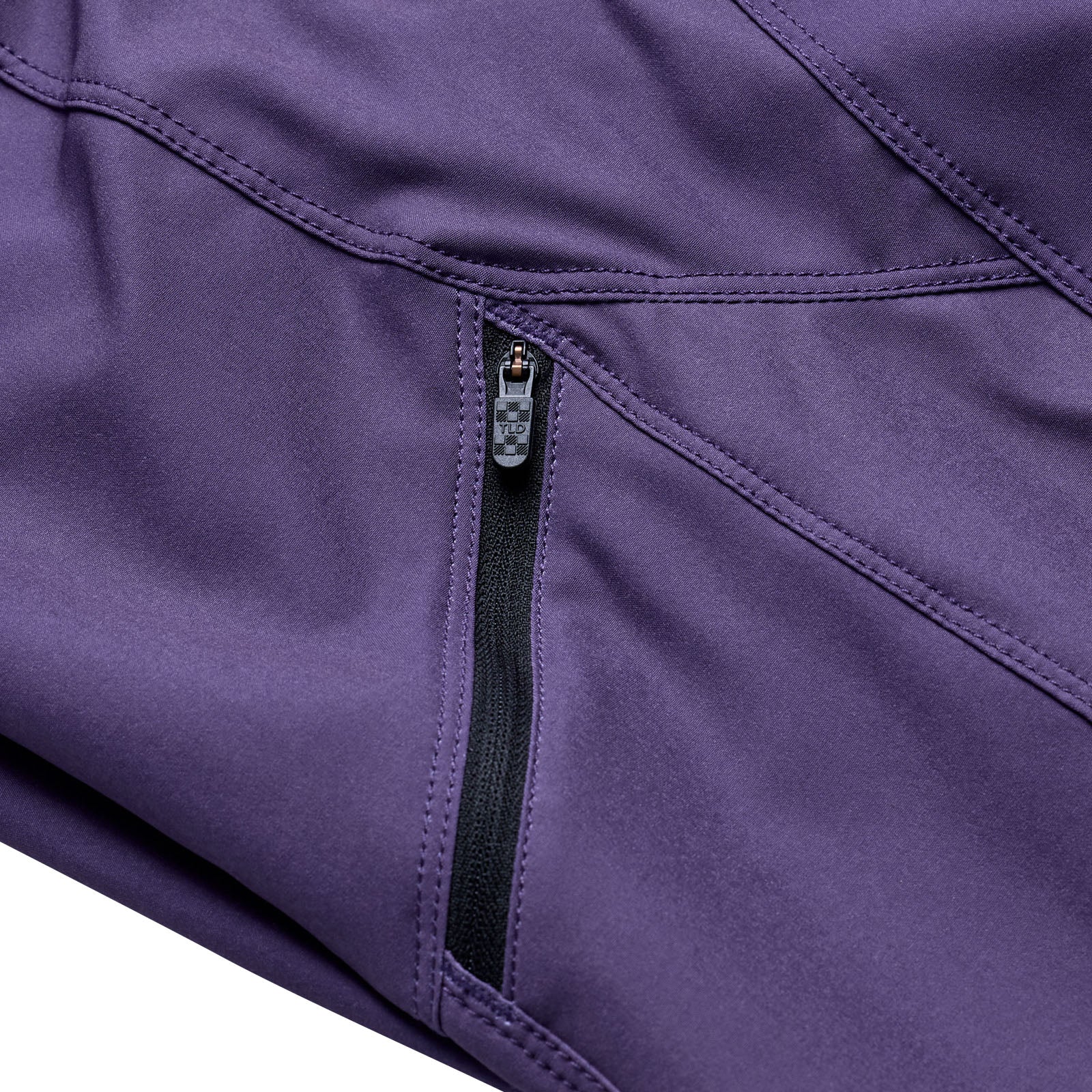 TLD Womens Lilium Short W/liner Solid Deep Purple