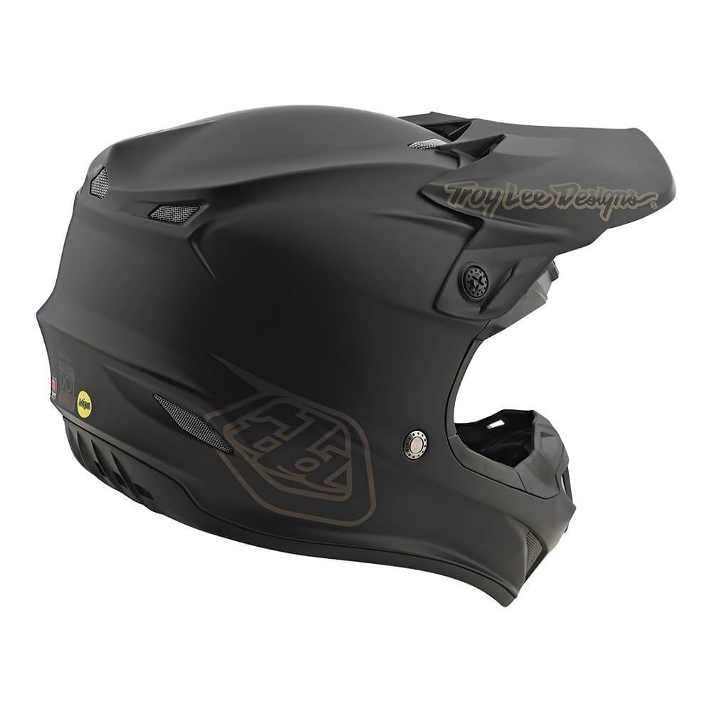 TROY LEE SE4 POLYACRYLITE HELMET MONO Black