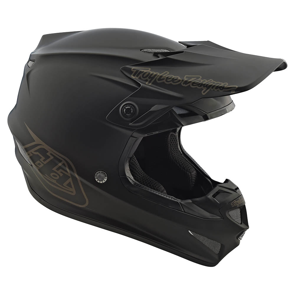 Troy Lee Youth GP Helmet Mono Black