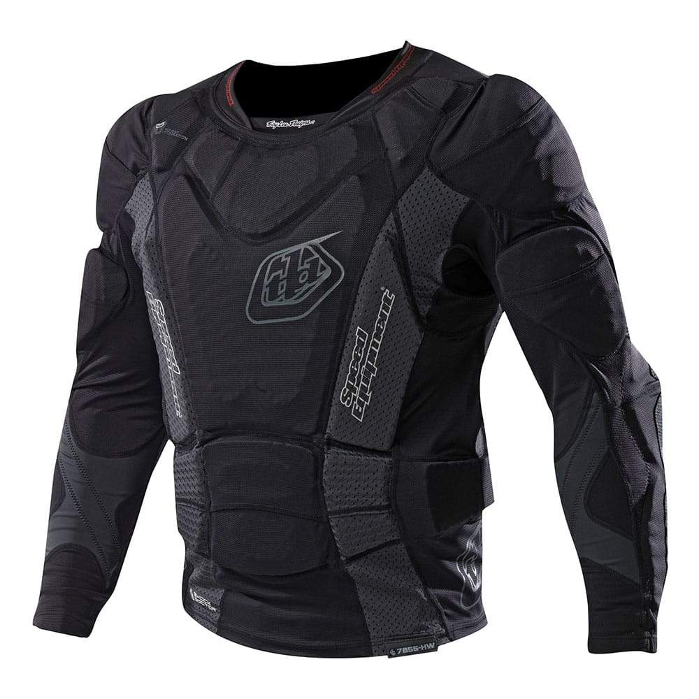 Troy Lee UPL7855 HW LONG SLEEVE SHIRT SOLID Black