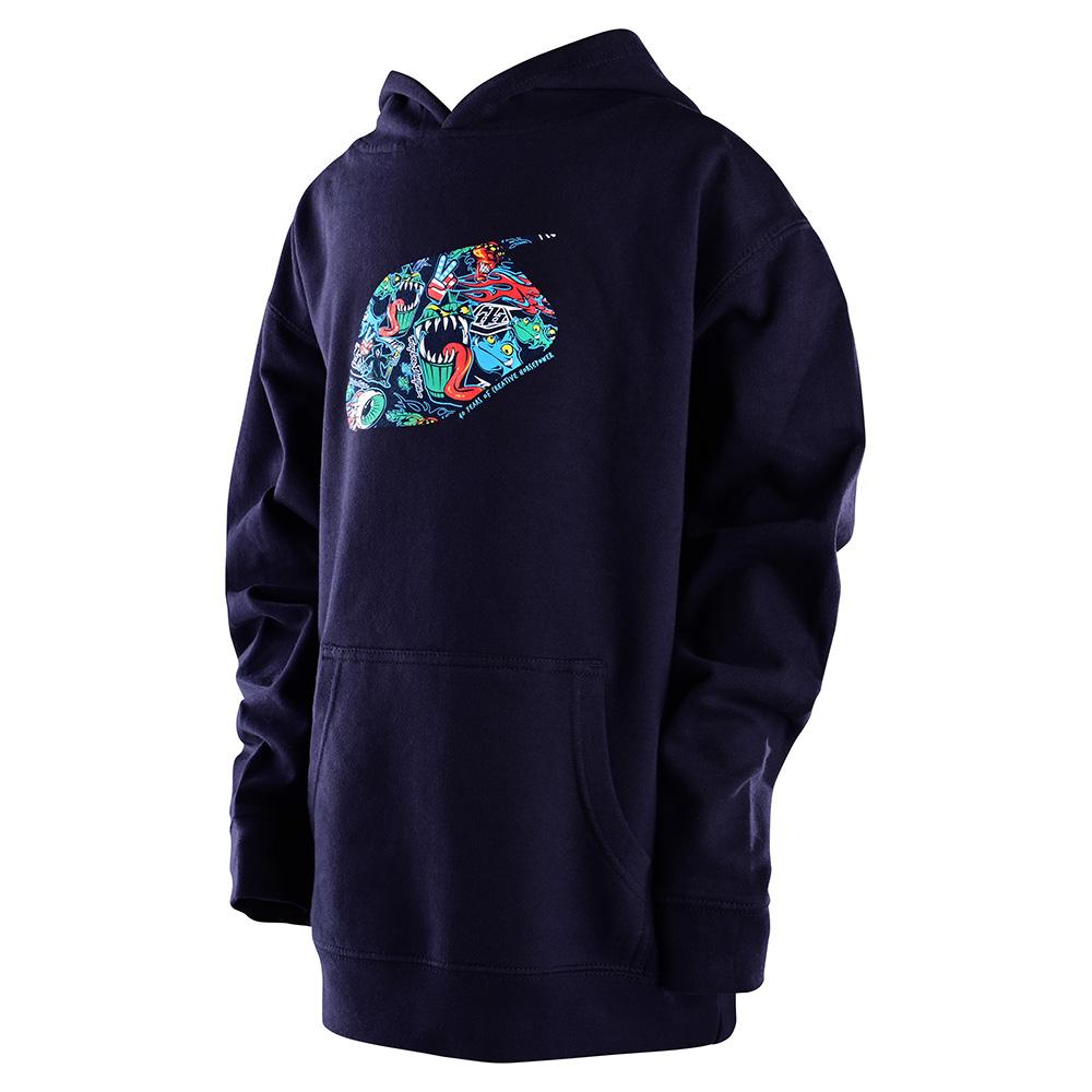 Troy Lee YOUTH HISTORY PULLOVER HOODIE Classic Navy
