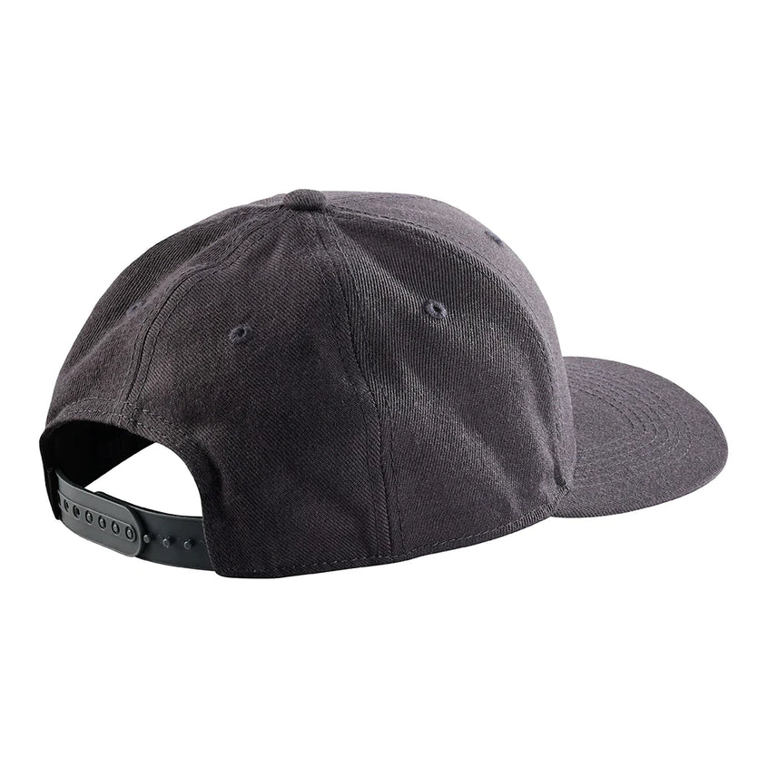 Snapback Hat Crop Grey Charcoal