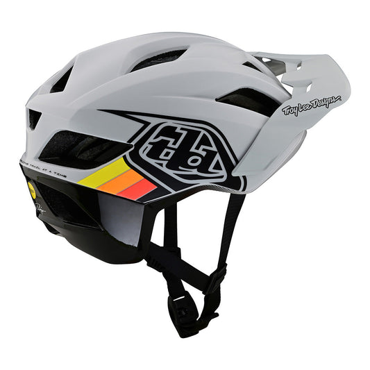 Troy Lee Flowline SE Helmet W/MIPS Badge Fog / Grey