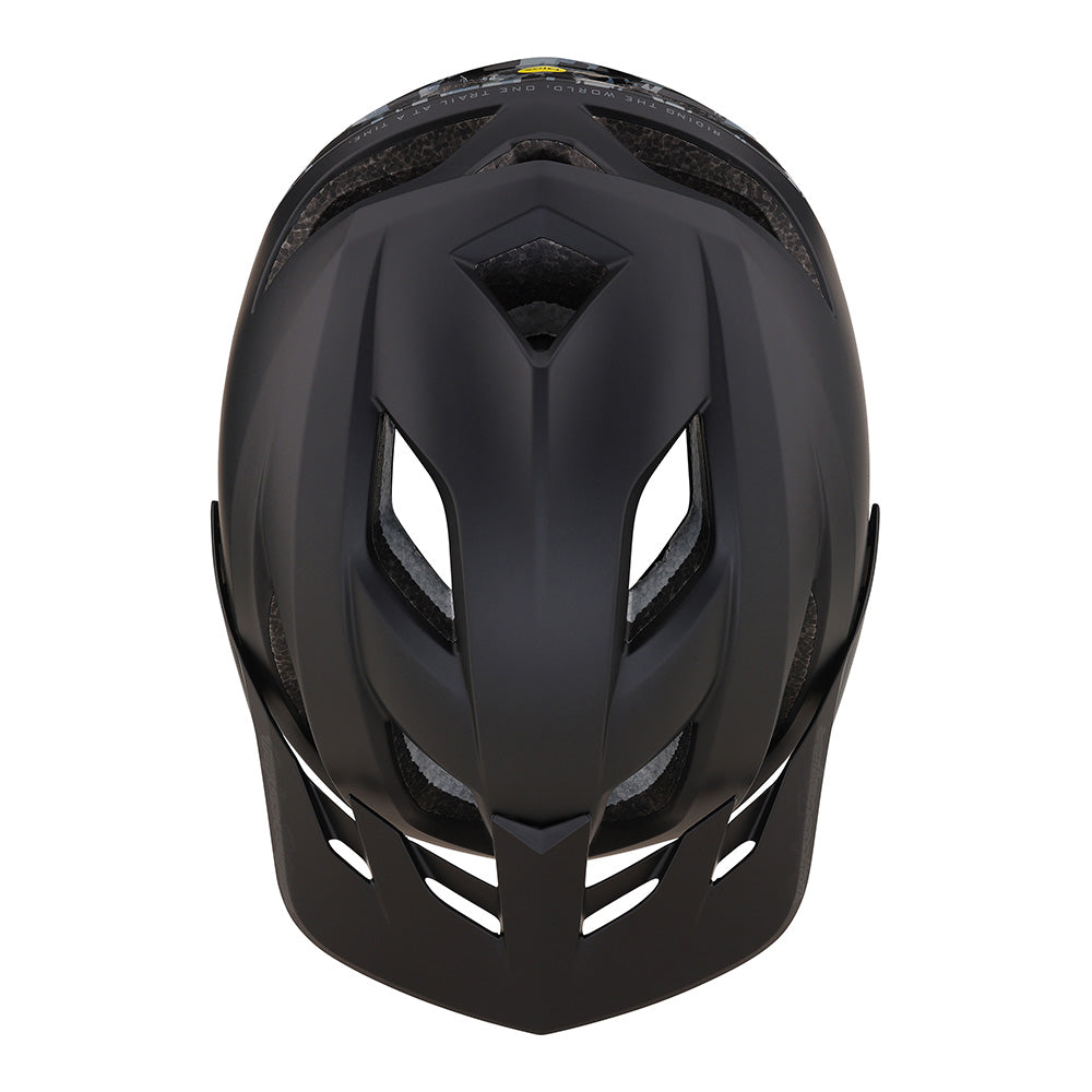 Troy Lee Flowline SE Helmet W/MIPS Radian Camo Black / Grey
